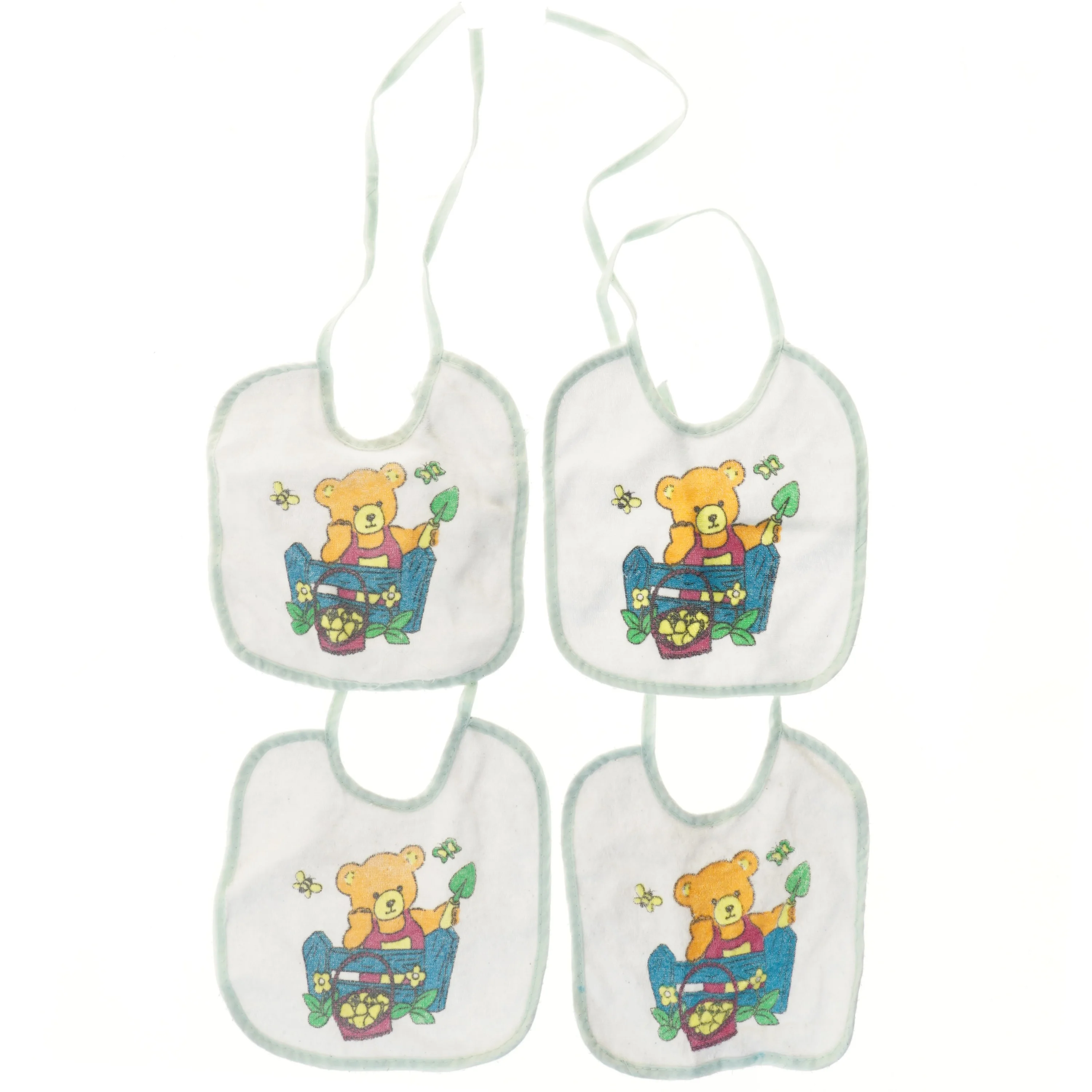 Babysmekker med bjørnemotiv (str. Ø 18 cm)