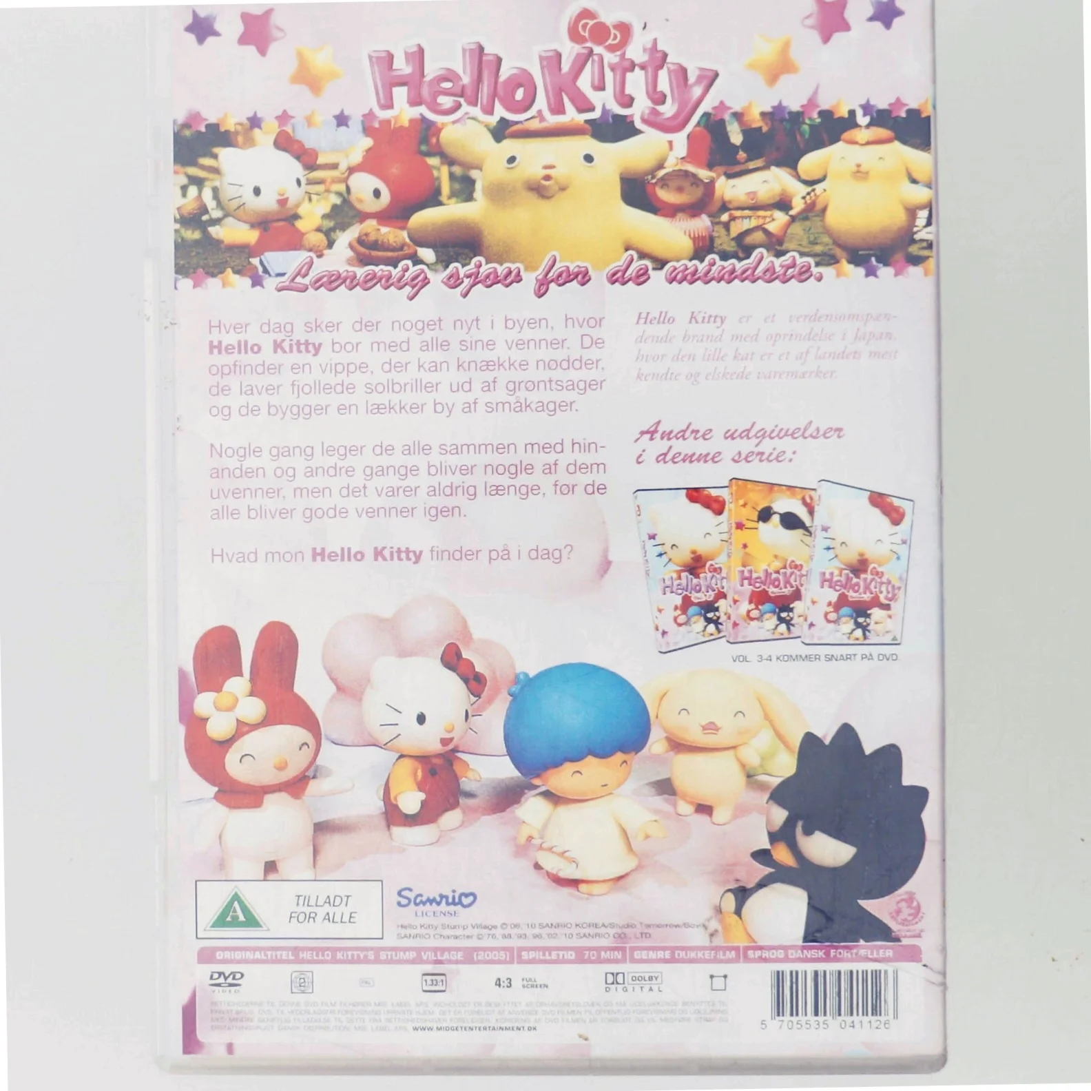 Hello Kitty - Vol. 1 [dvd]                                        <span class="label label-blank pull-right" style="margin-right: 3px;">1. udgave</span> (DVD)
