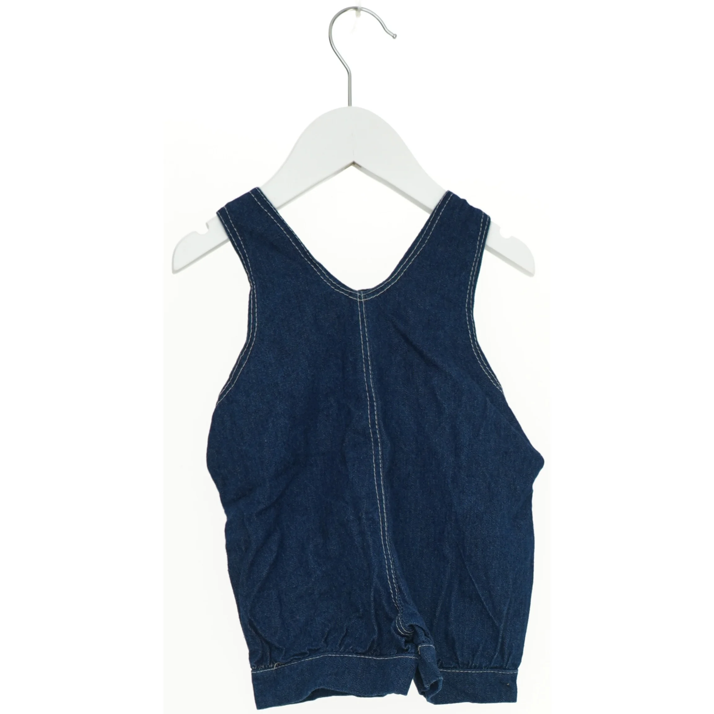 Denimbuksedragt til børn (str. M)