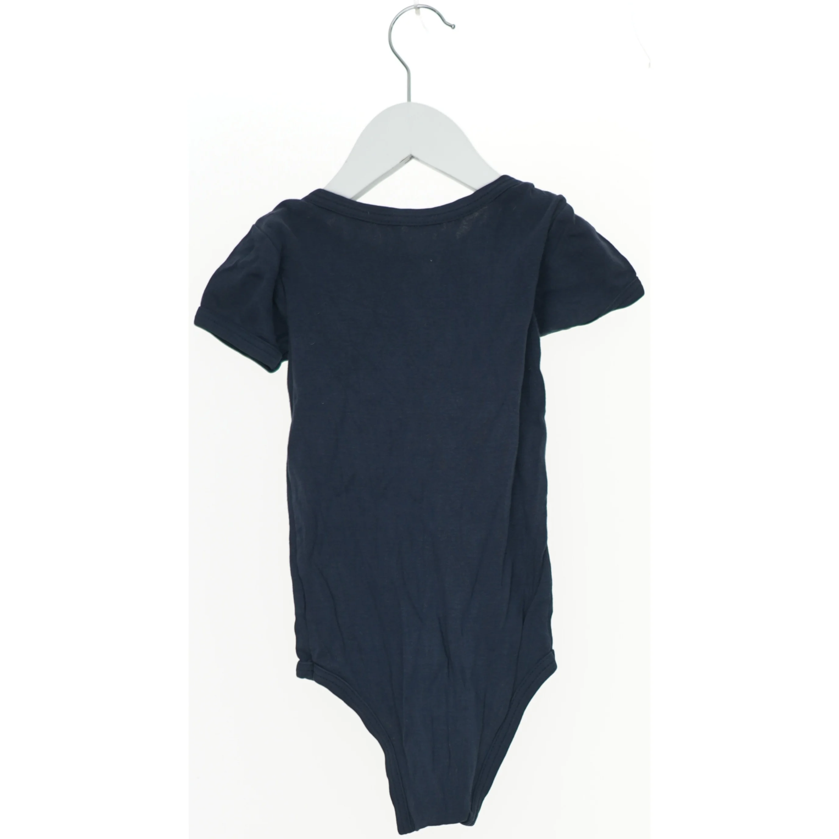 Mørkeblå kortærmet bodystocking (str. 92)