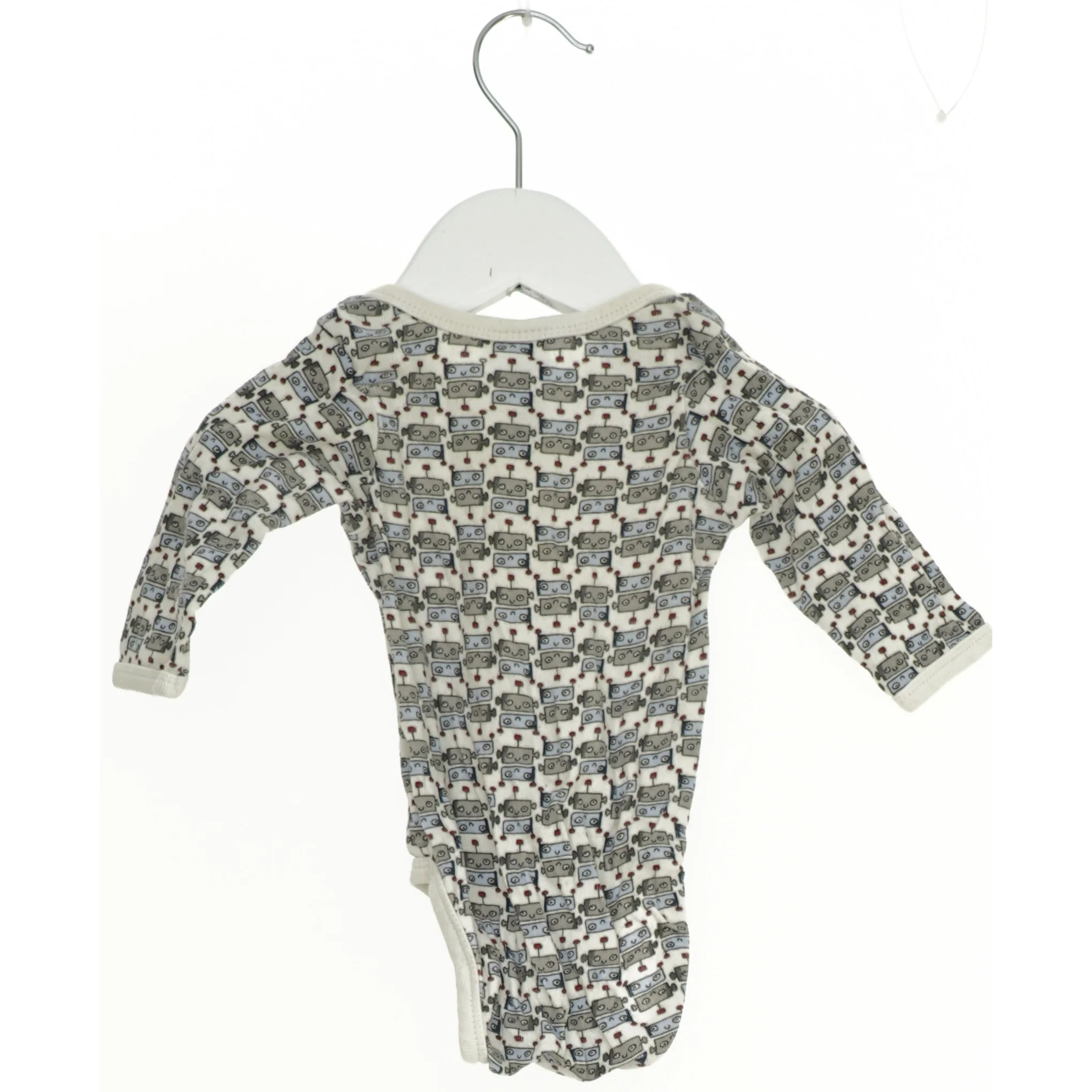 Langærmet bodystocking med bil print fra H&M (str. 62)