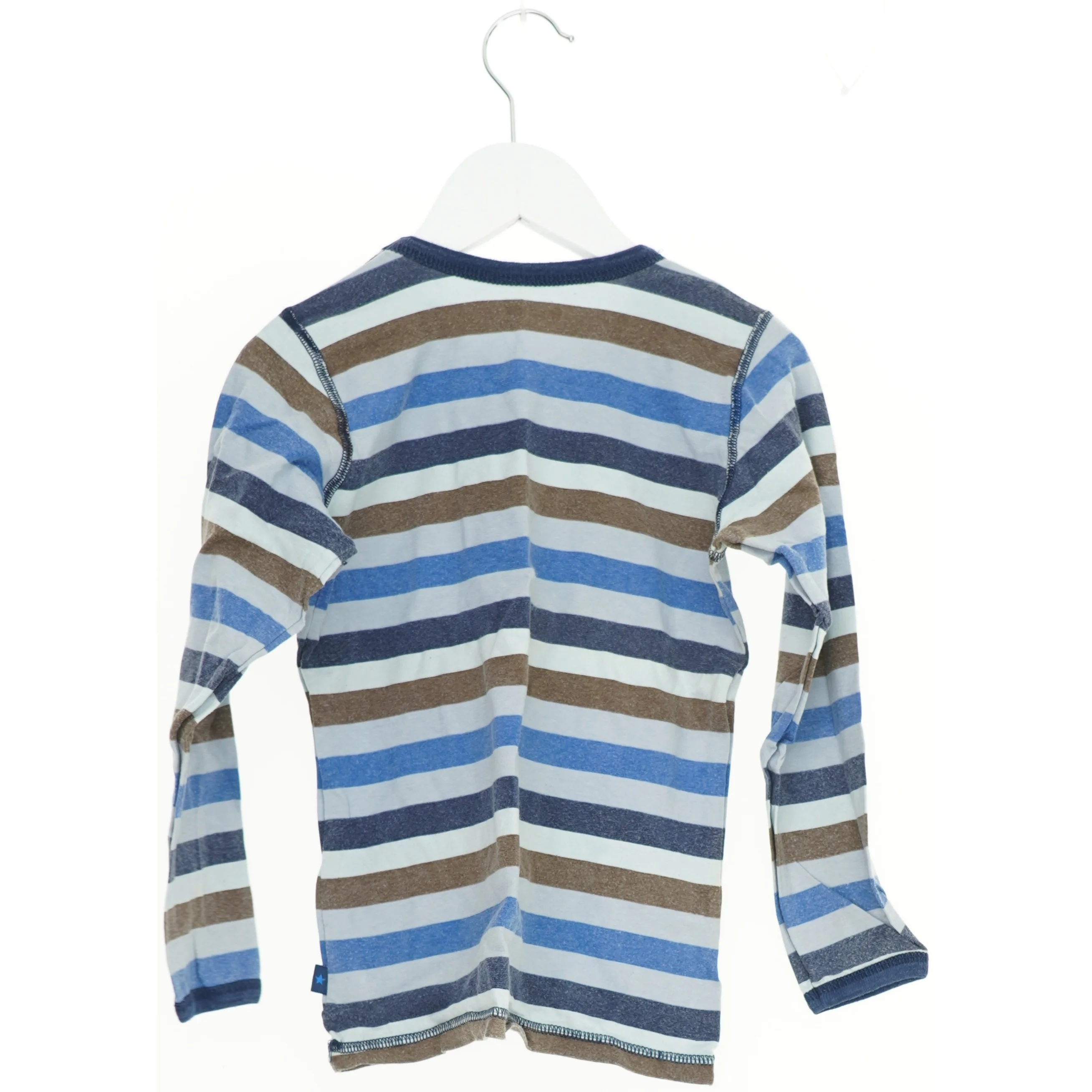 Stribet bluse med lange ærmer fra Friends (str. 116)