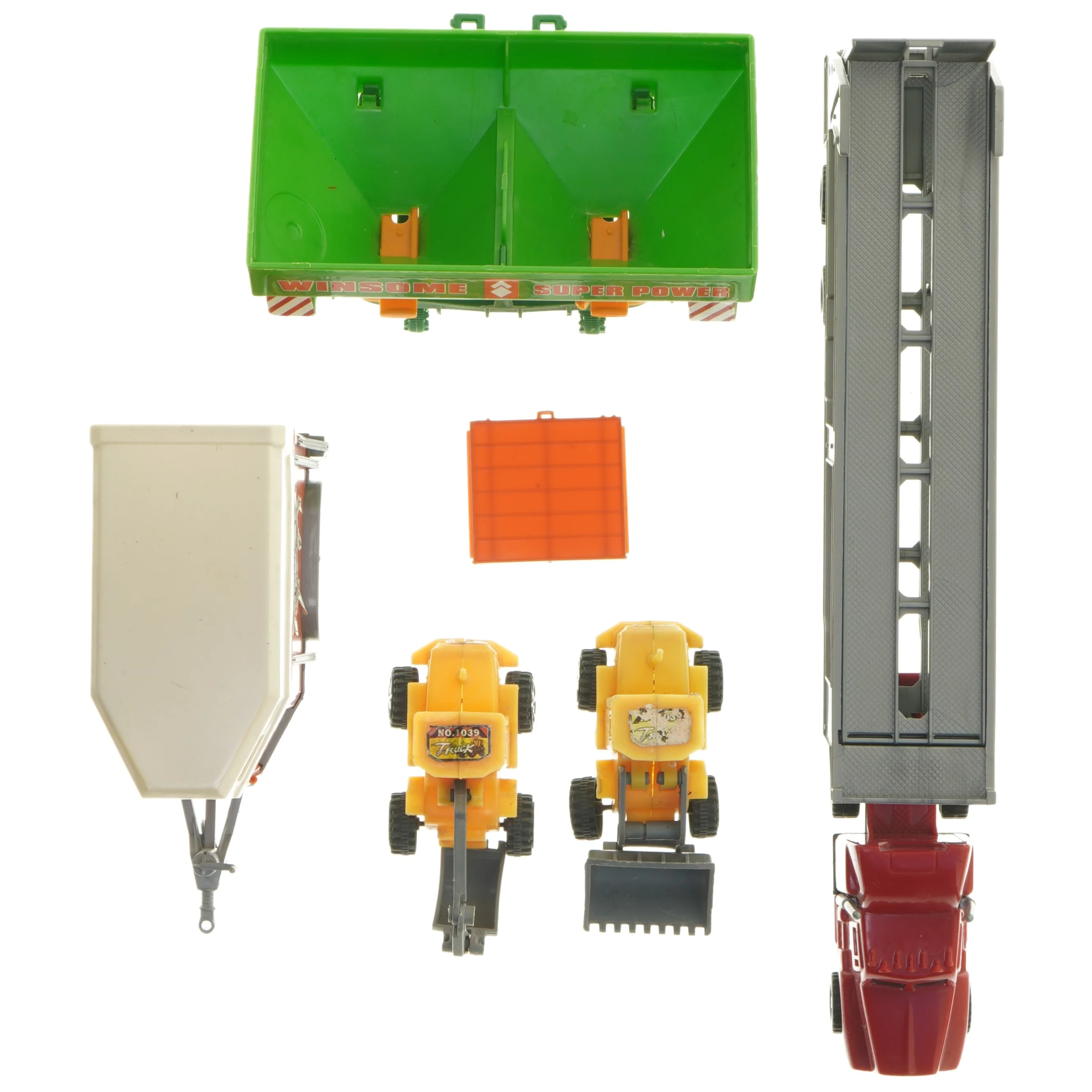 Legetøjsbil og udstyr (str. 10-32 cm)