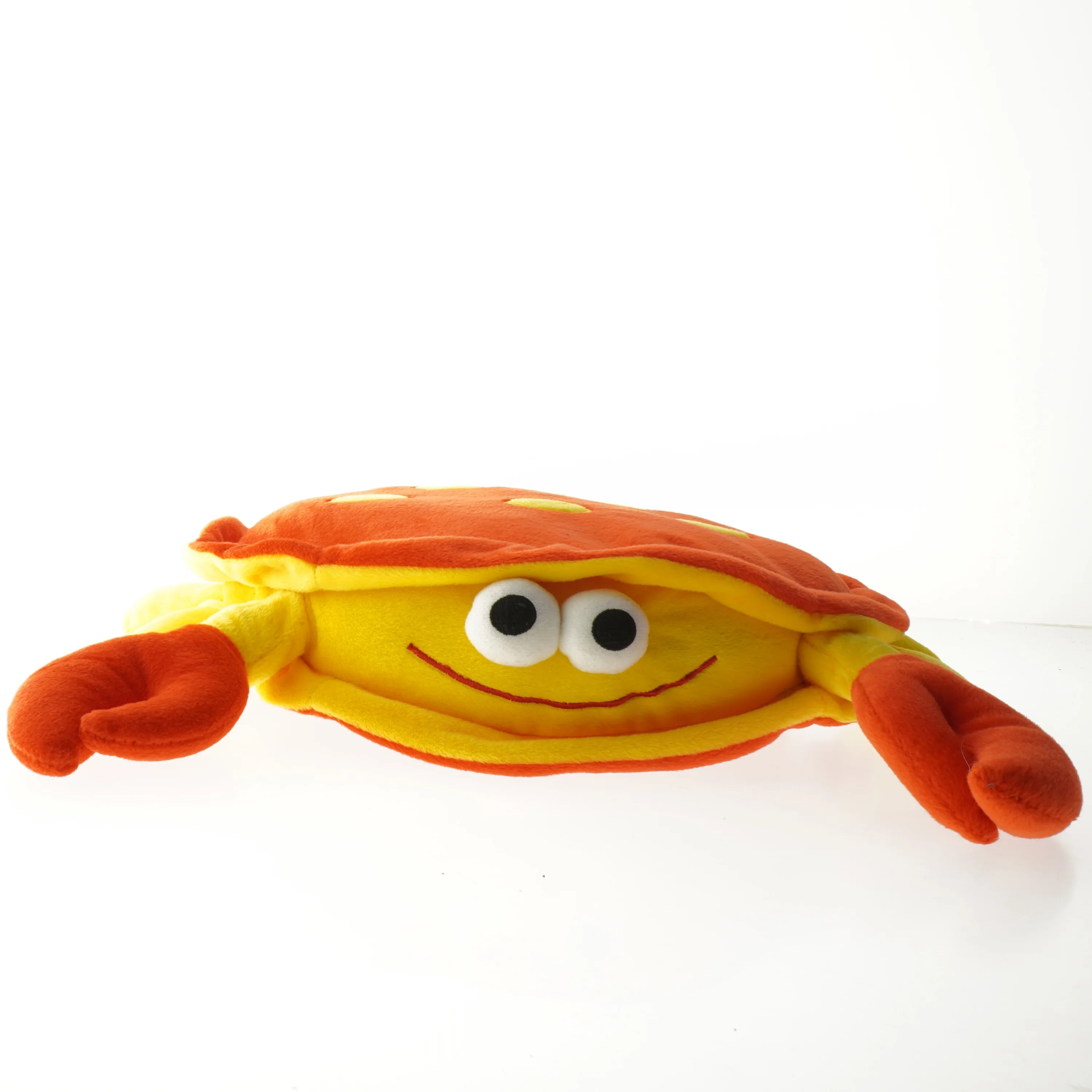 Orange krabbe tøjdyr fra Mads & Mette (str. 32 cm)