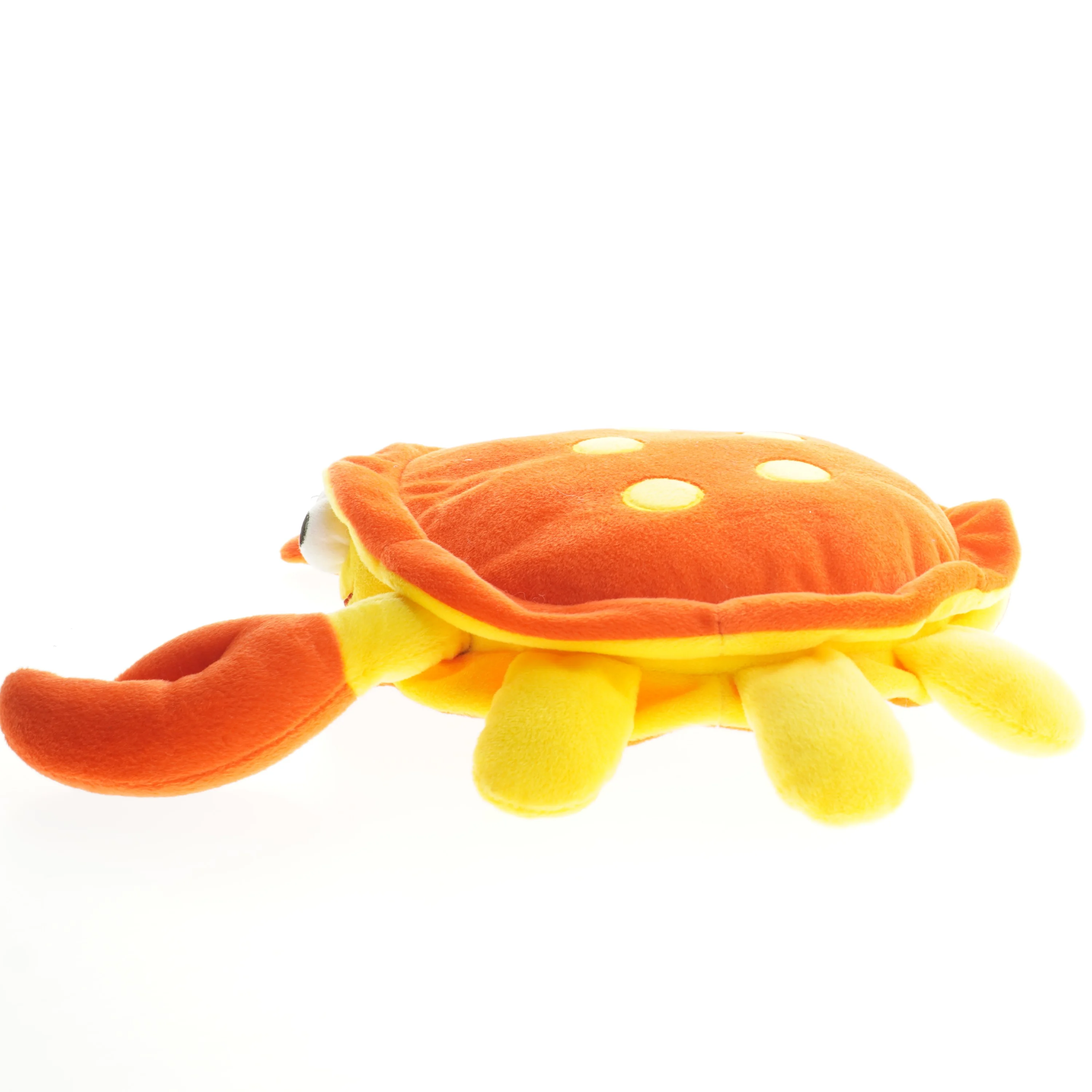 Orange krabbe tøjdyr fra Mads & Mette (str. 32 cm)