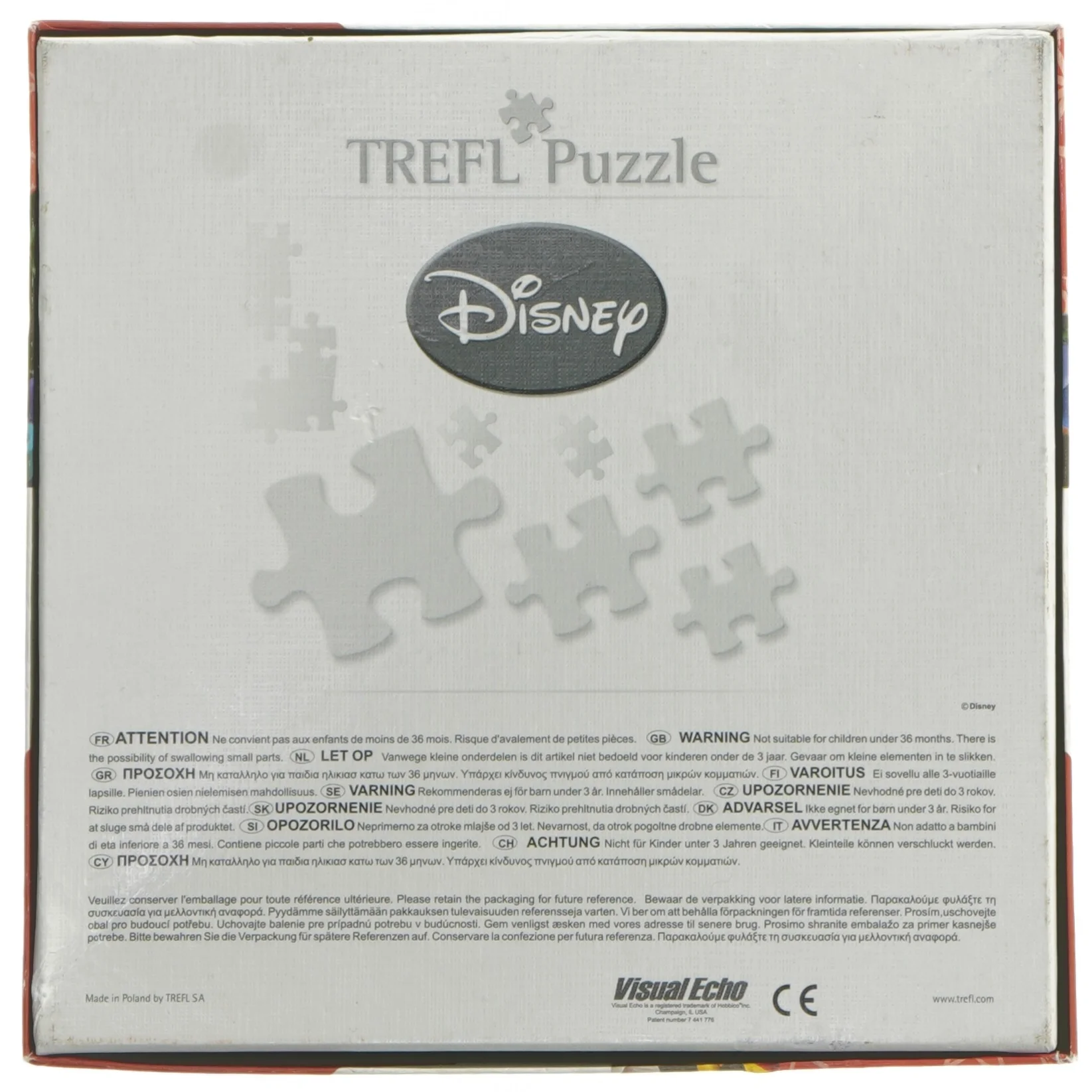 3D puslespil Disney Mickey Mouse Klubhus fra Disney (str. 56 brikker 25x20 cm)