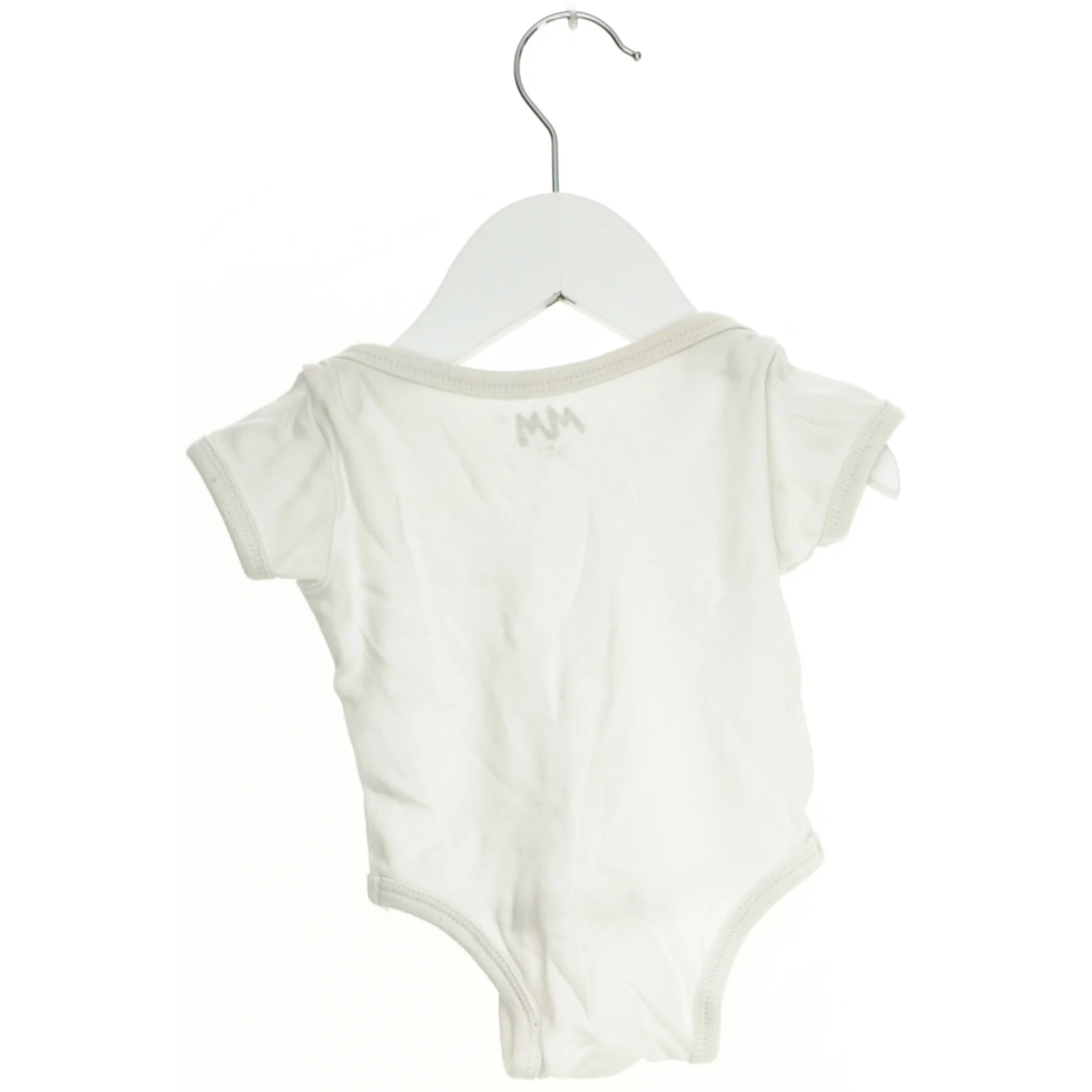 Kortærmet hvid bodystocking fra Mads & Mette (str. 56)