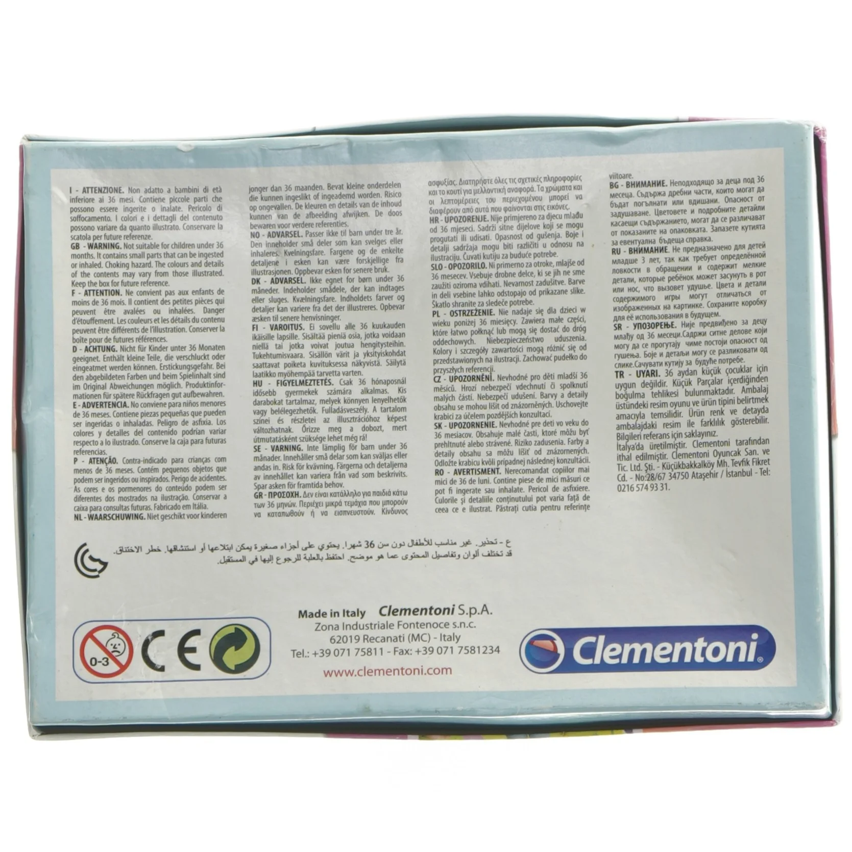 Trolls puslespil med 60 brikker fra Clementoni (str. 60 brikker 33,5x23,5 cm)