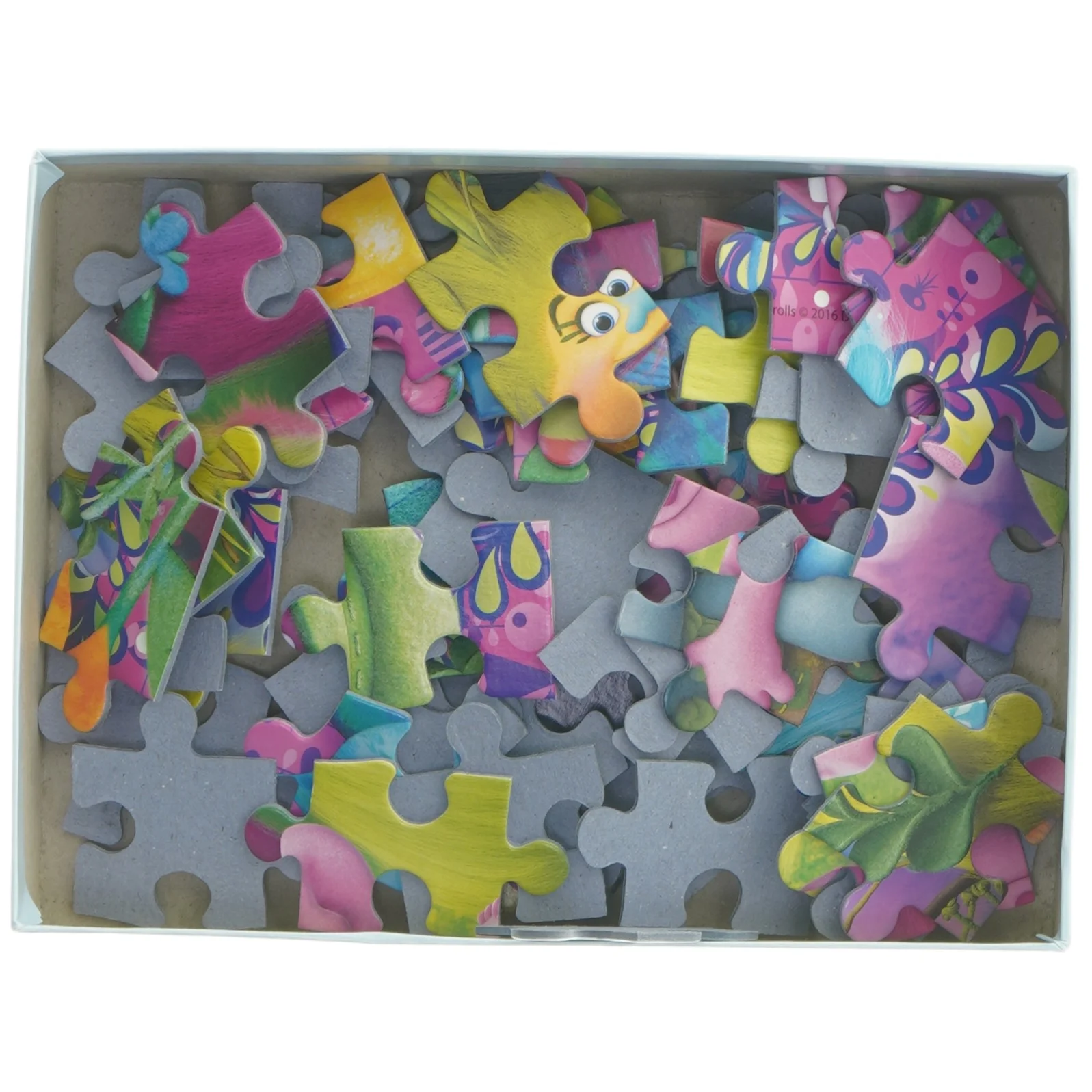 Trolls puslespil med 60 brikker fra Clementoni (str. 60 brikker 33,5x23,5 cm)