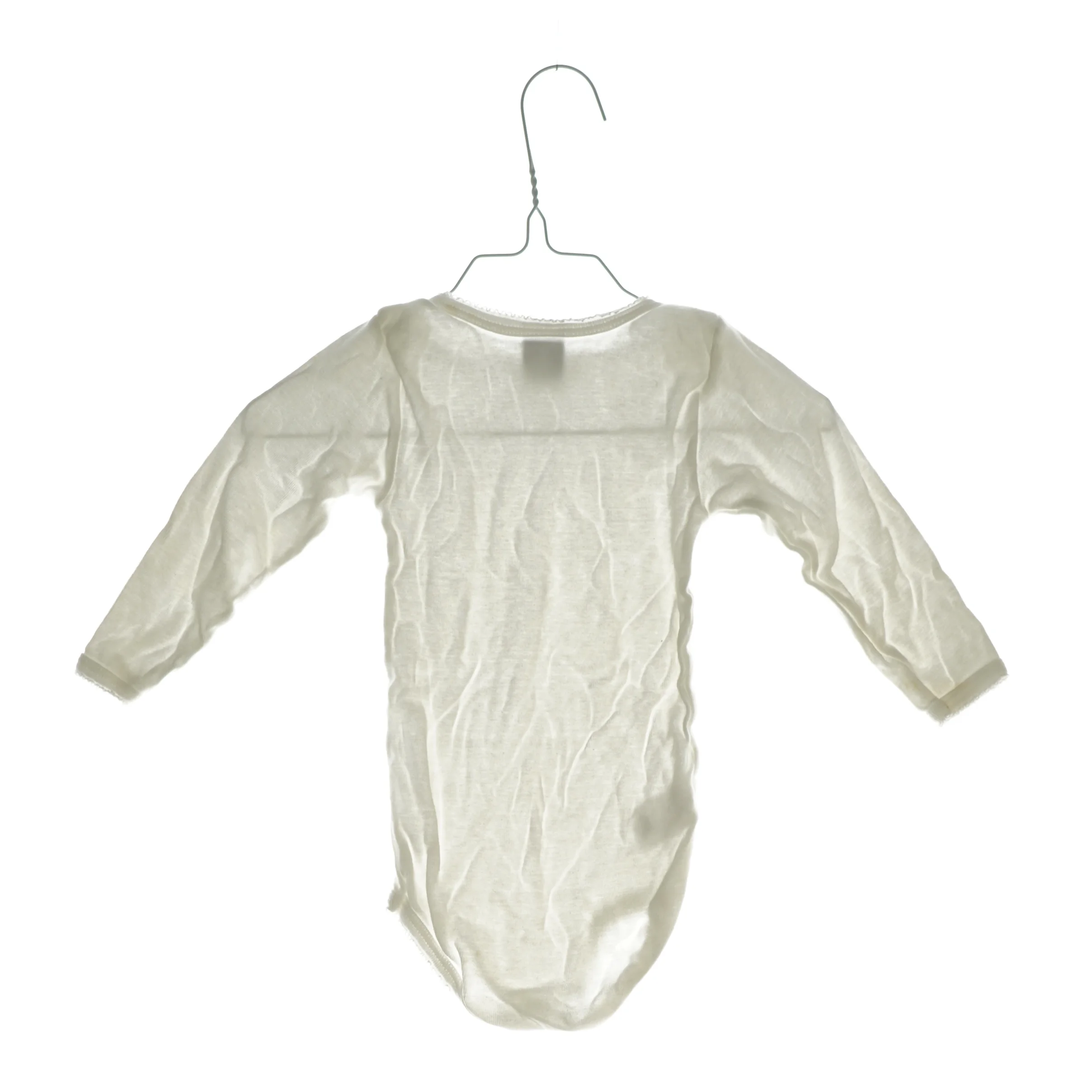 Langærmet bodystocking fra Petit Bateau (str. 18 mdr)