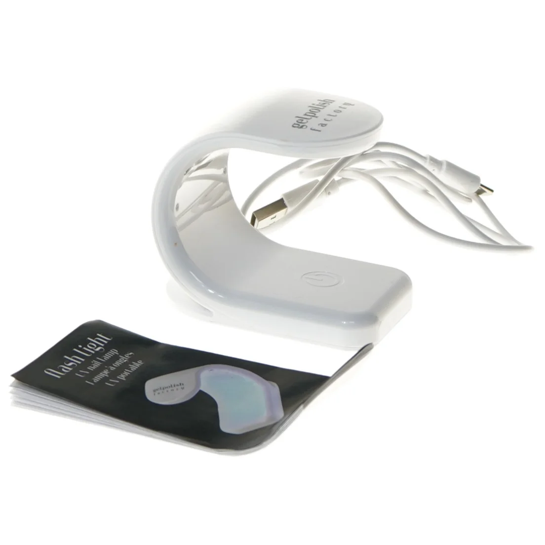 Gelpolish Factory UV lampe til negle fra gelpolish factory (str. 8x7 cm)