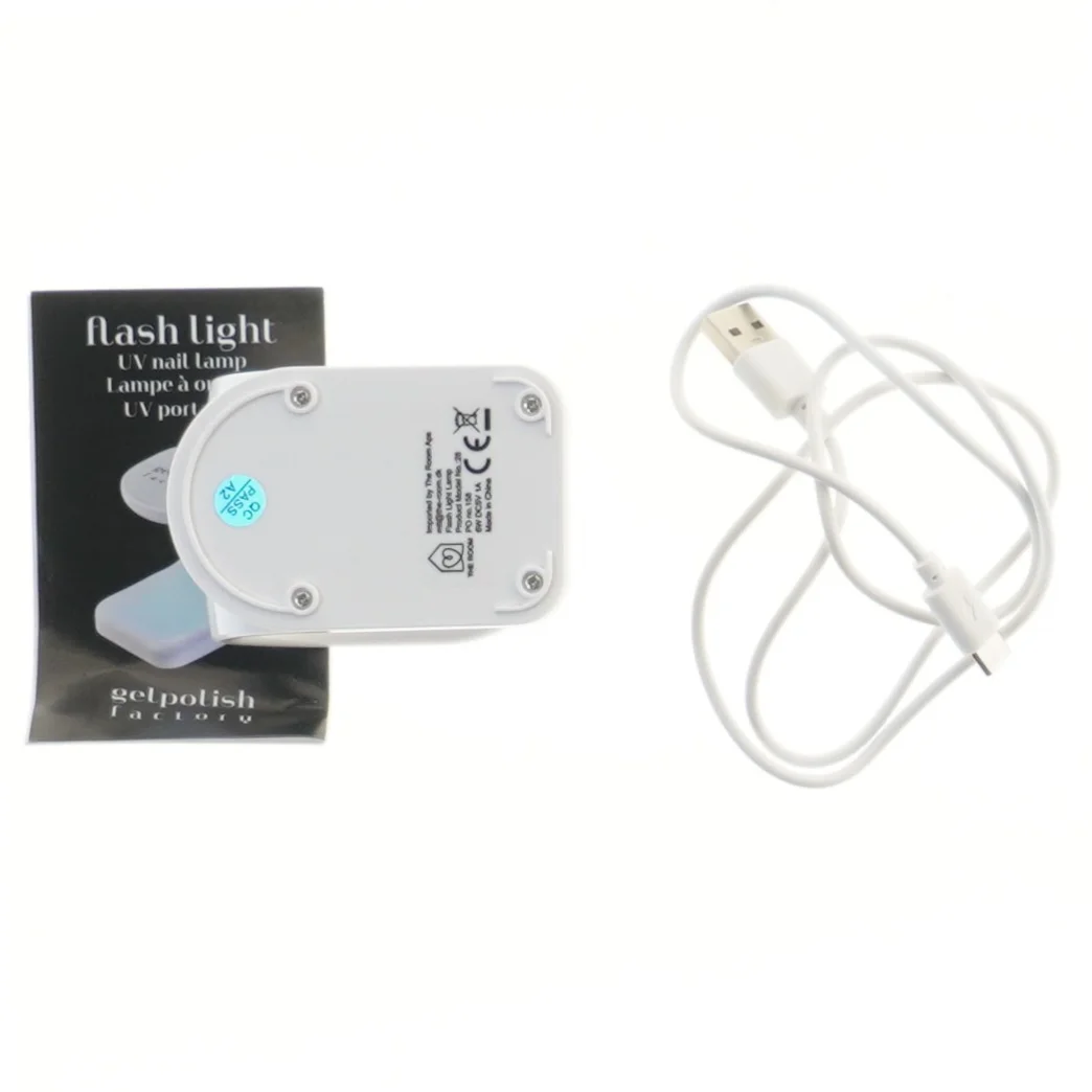 Gelpolish Factory UV lampe til negle fra gelpolish factory (str. 8x7 cm)