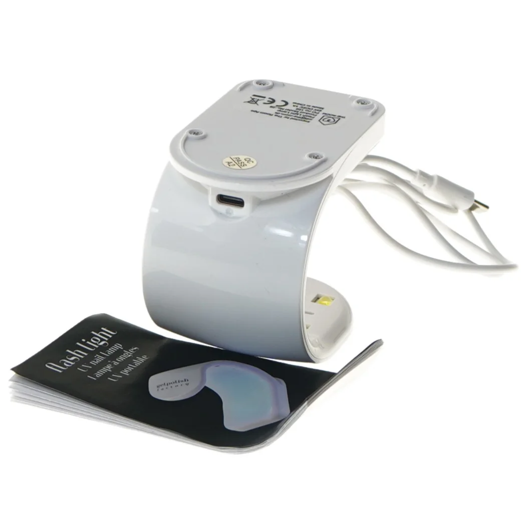 Gelpolish Factory UV lampe til negle fra gelpolish factory (str. 8x7 cm)