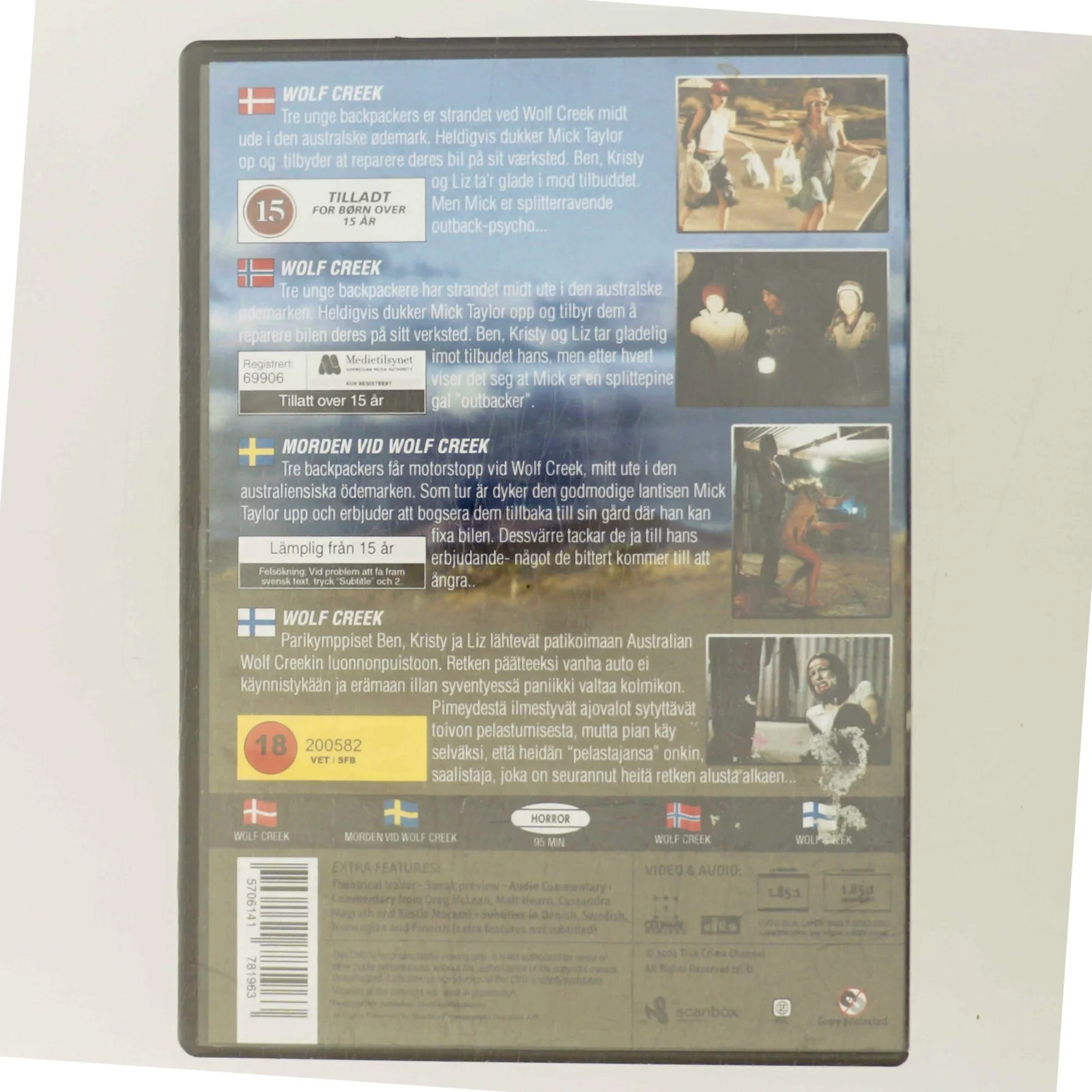 Wolf Creek med Ben (DVD)