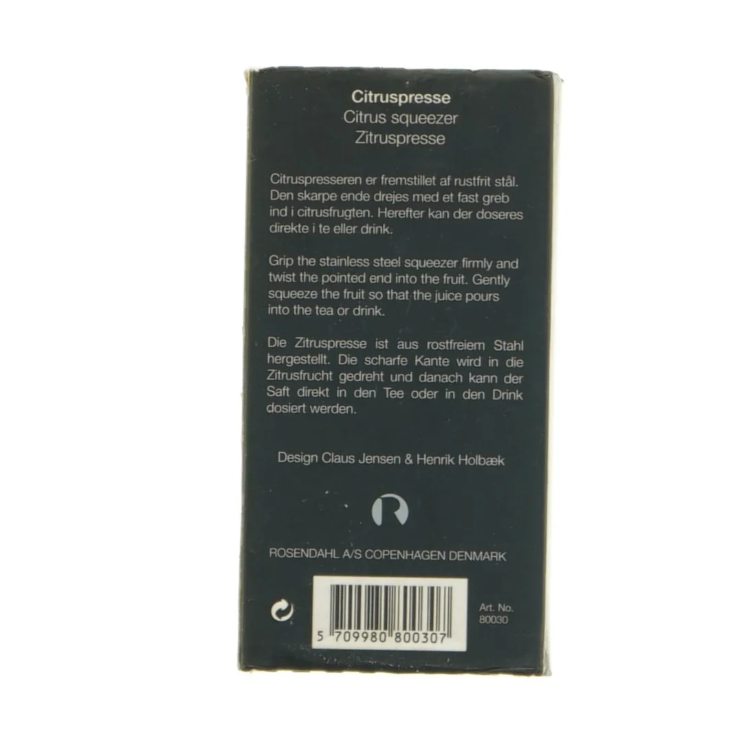 Rosendahl citruspresser fra Rosendahl (str. 8 x 2 cm)