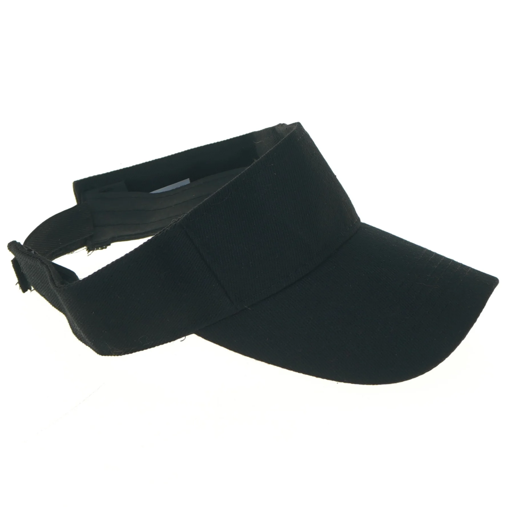 Sort solskærm kasket (str. Ø 20 cm)