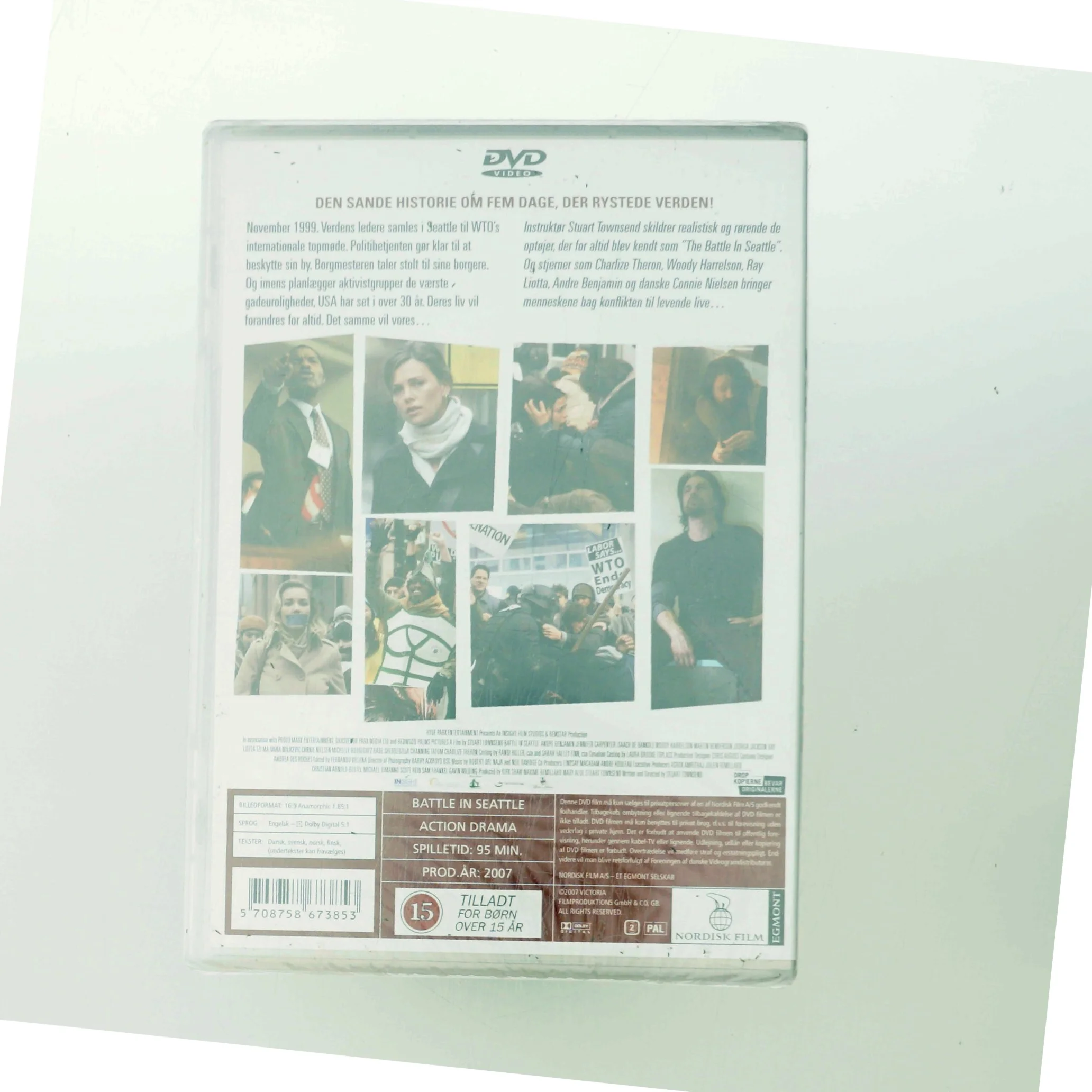 Battle in Seattle (2007) [DVD] med Charlize Theron (DVD)