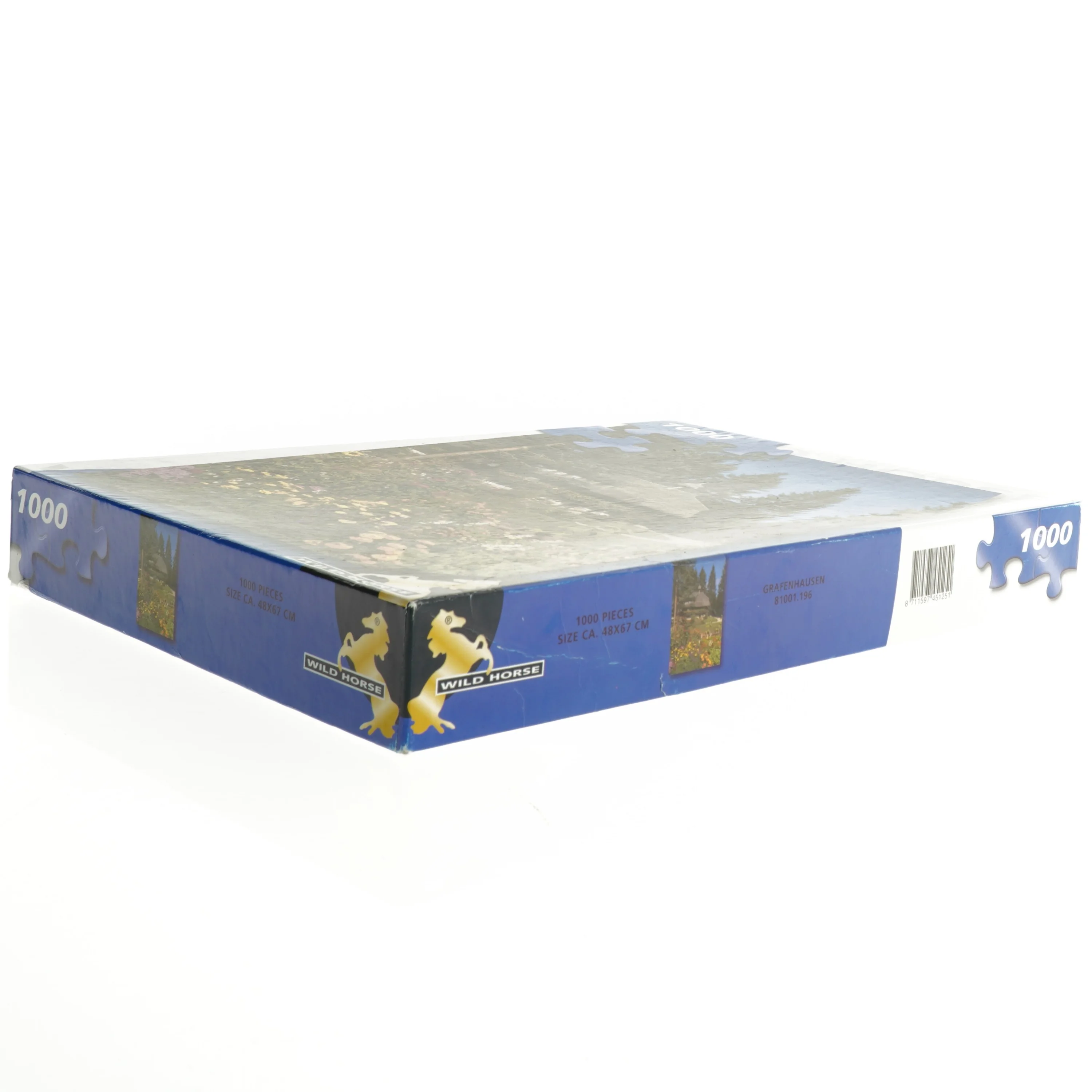 Puslespil med have motiv (str. 48 x 67 cm)