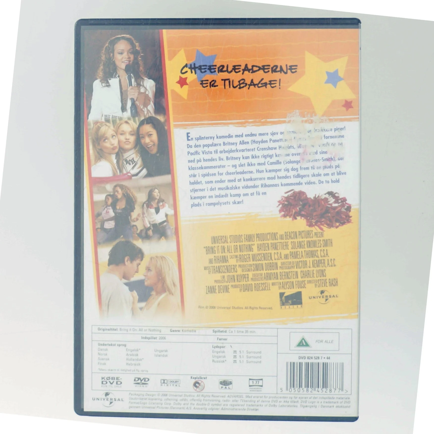 All or Nothing med Hayden Panettiere (DVD)