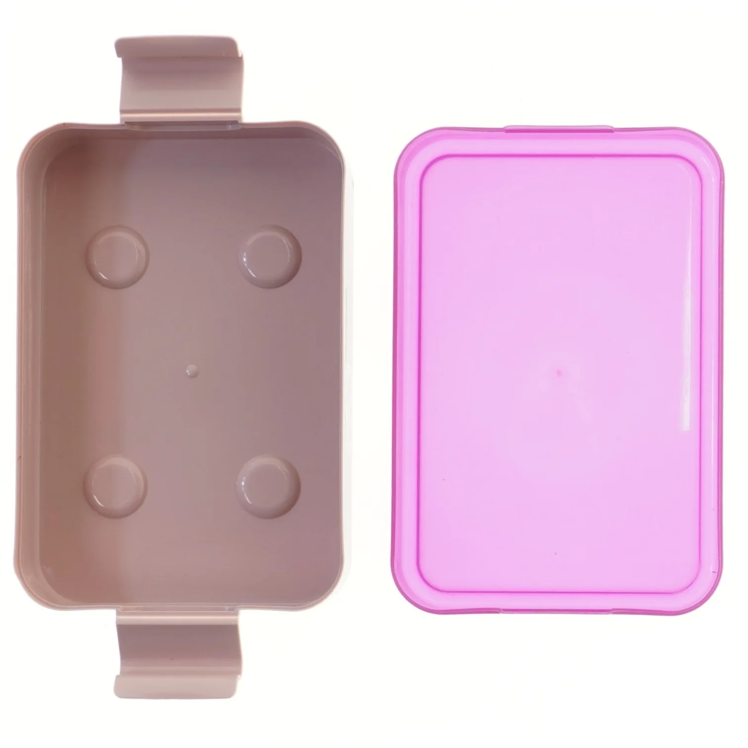 Frokostboks med låg fra Plast Team (str. 20x14 cm)