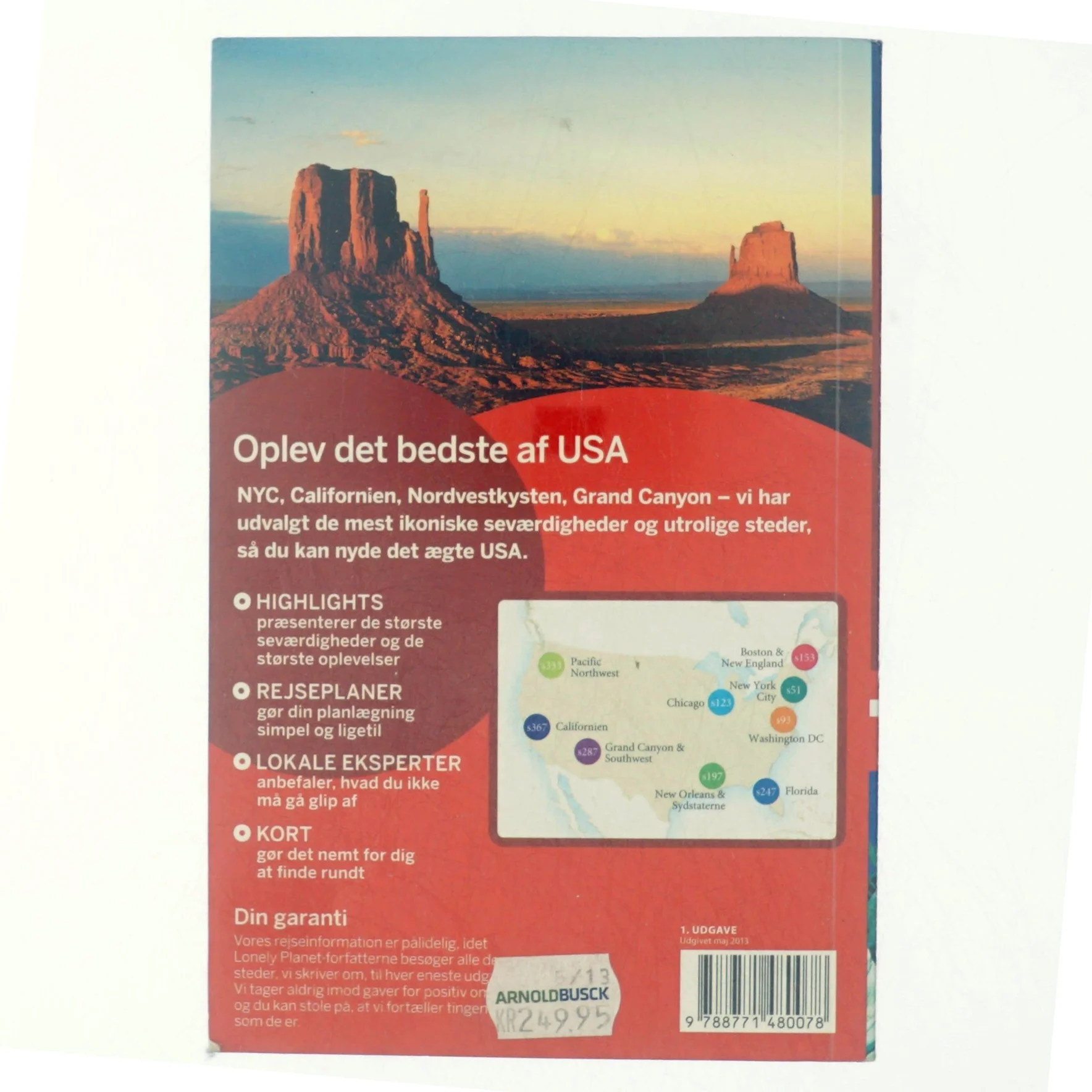 Oplev USA af Regis St. Louis (Bog)