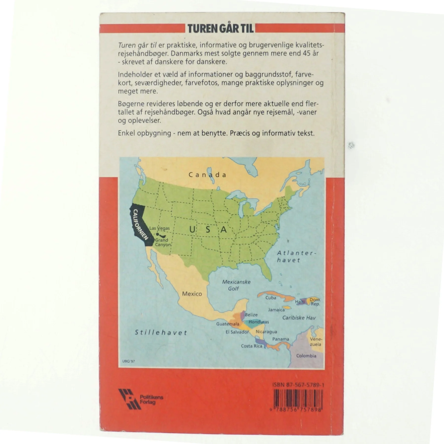 Turen går til Californien af Preben Hansen (f. 1956) (Bog)