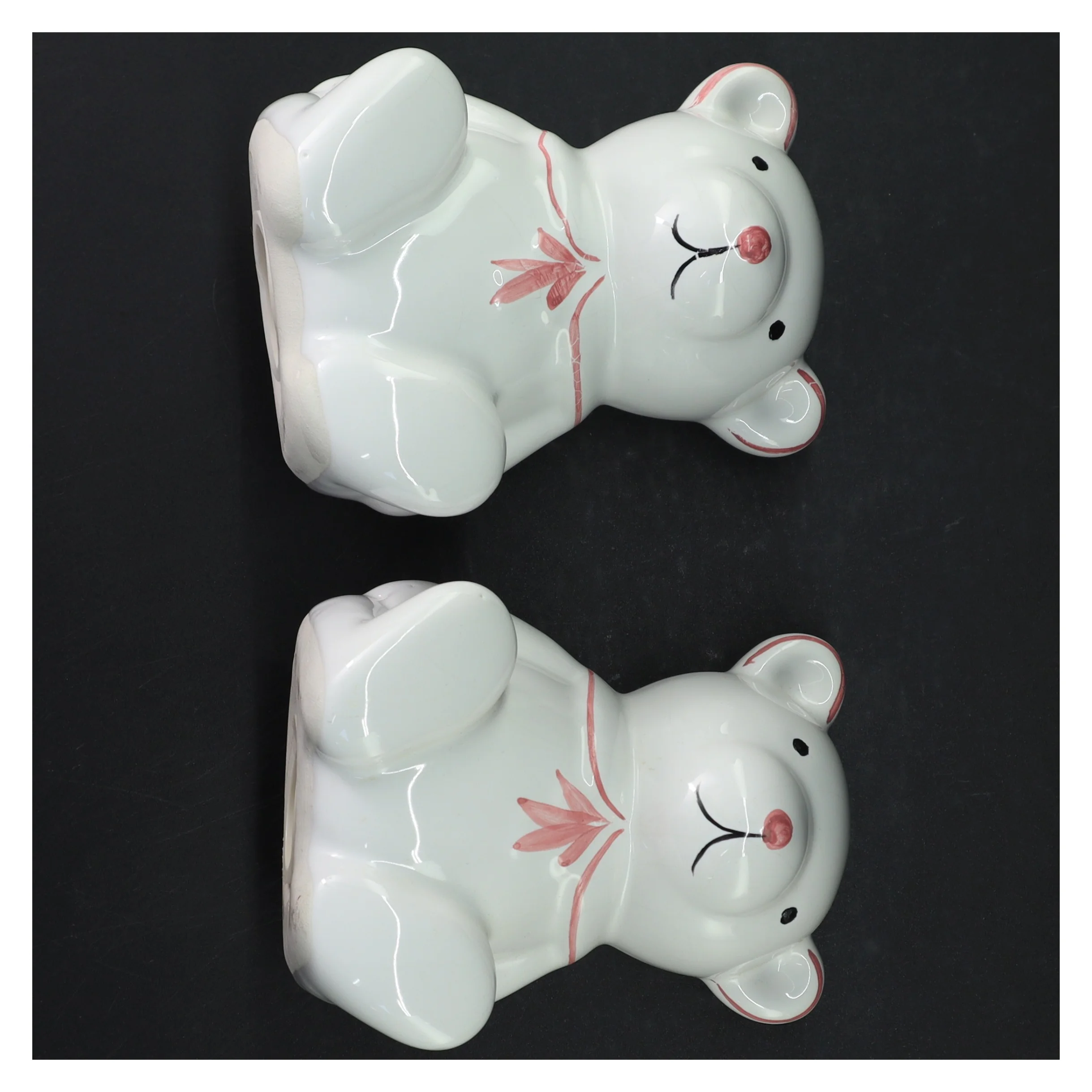 Keramik sparegris sæt (str. H. 14,5 cm)