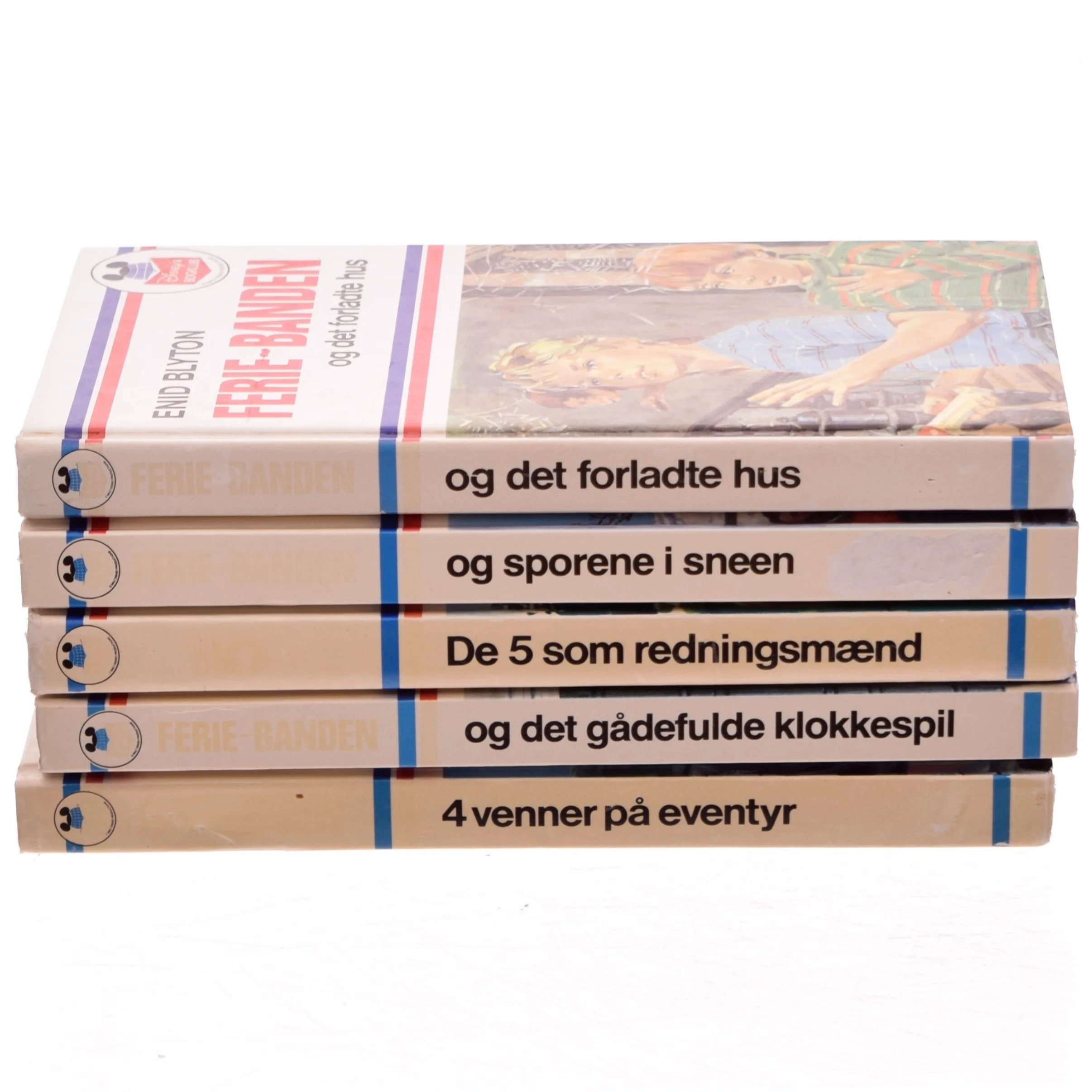 5 bøger: FERIEBANDEN OG DE FEM AF ENID BLYTON