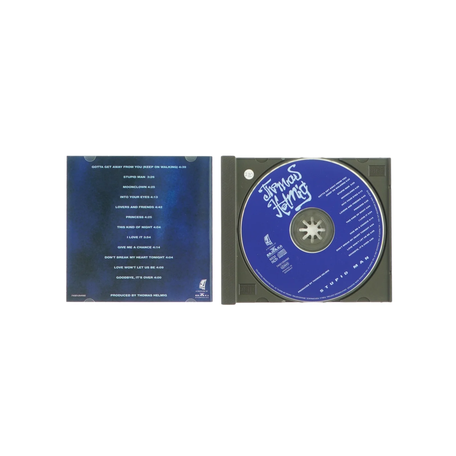 Thomas helmig stupid man (cd)