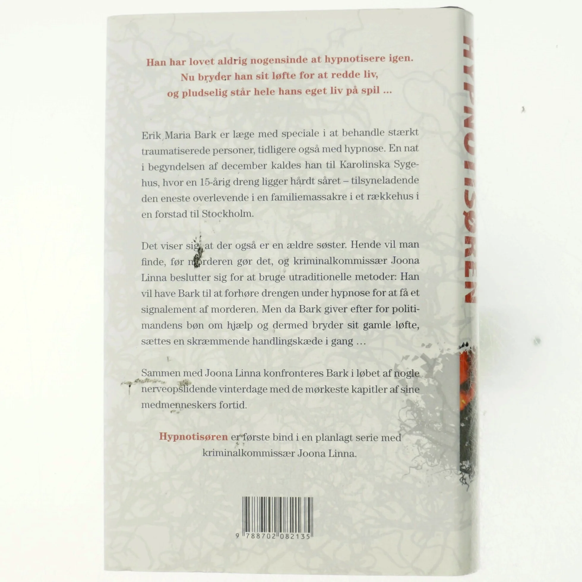 Hypnotisøren af Lars Kepler (Bog)