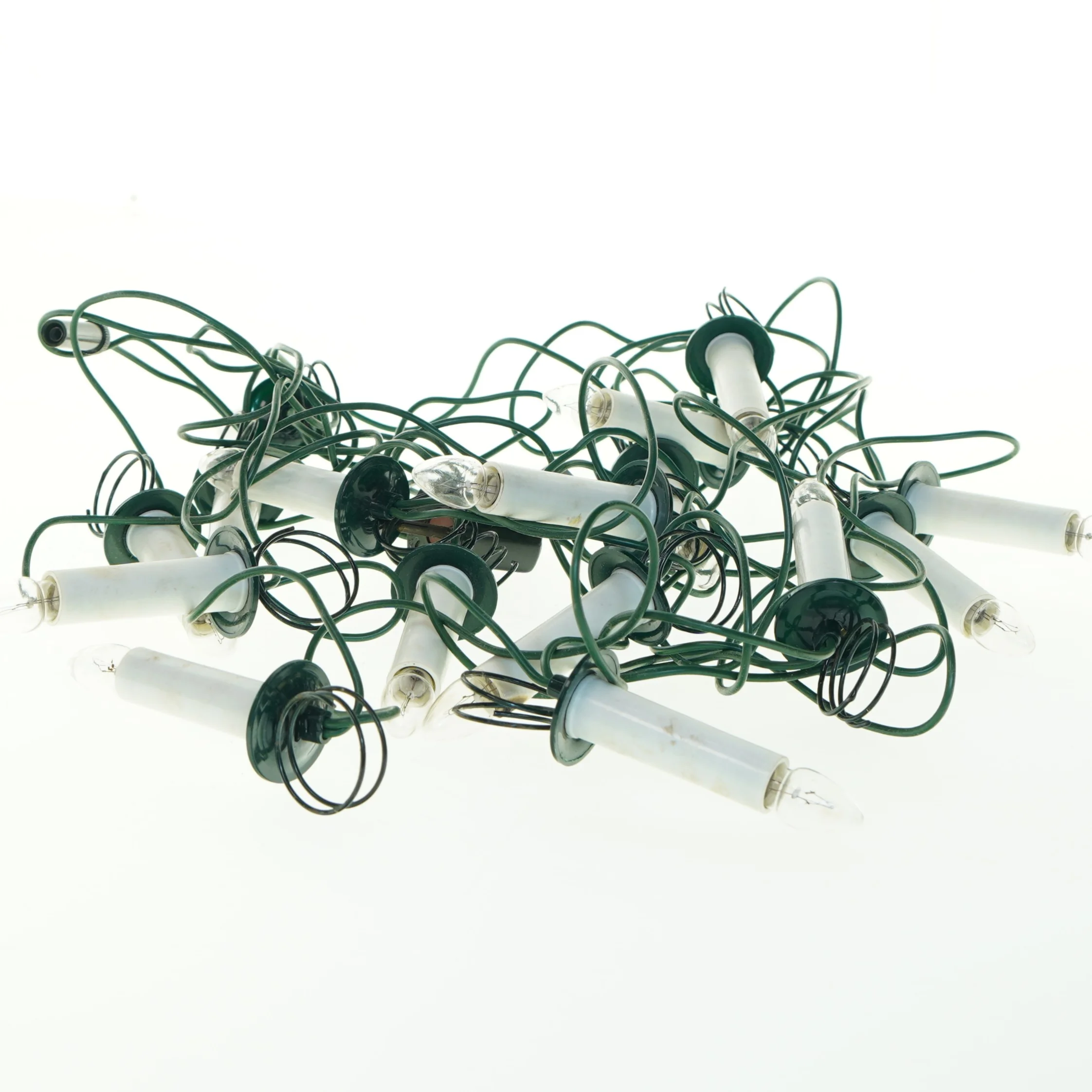 Vintage julelys og original æske fra Philips (str. 210-240V )