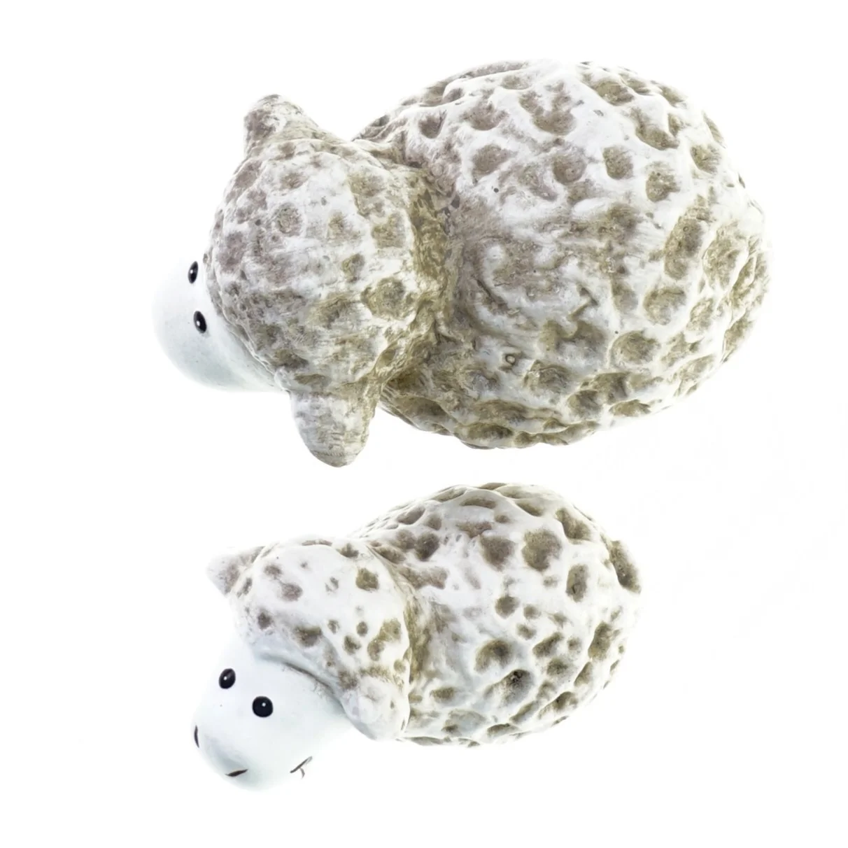 Keramik får (str. 15 cm og 9 cm)