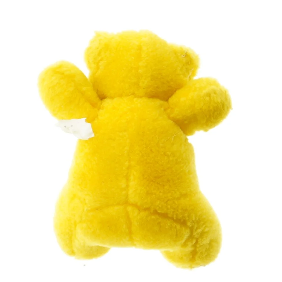 Gul plysbamse (str. 11 cm)