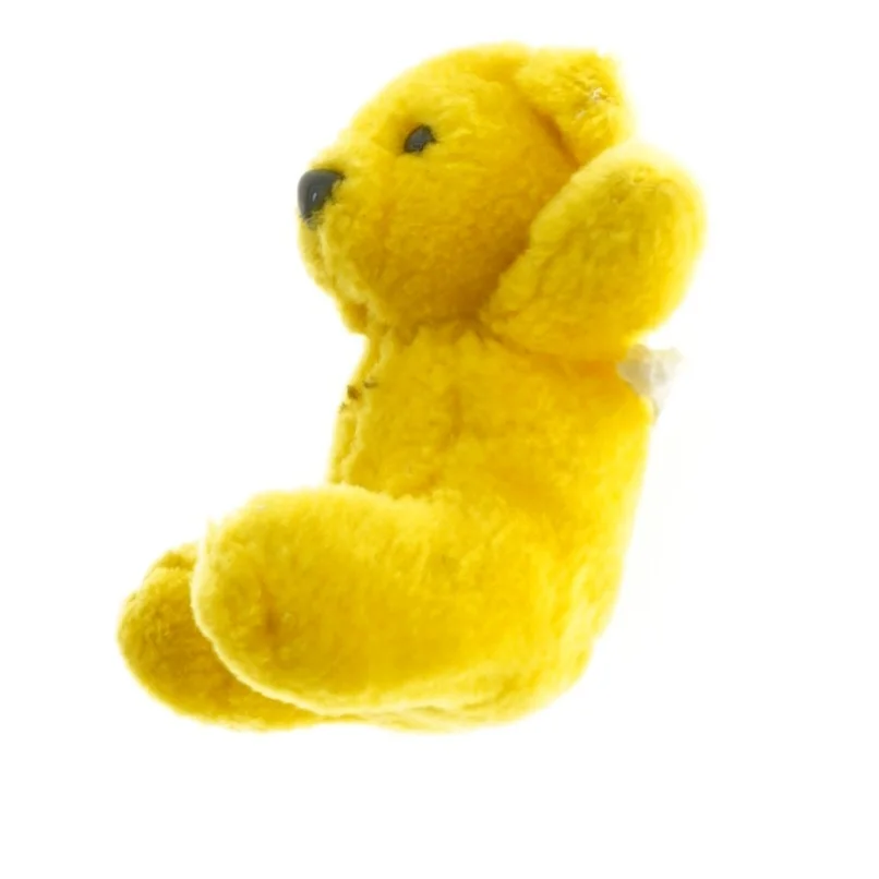 Gul plysbamse (str. 11 cm)