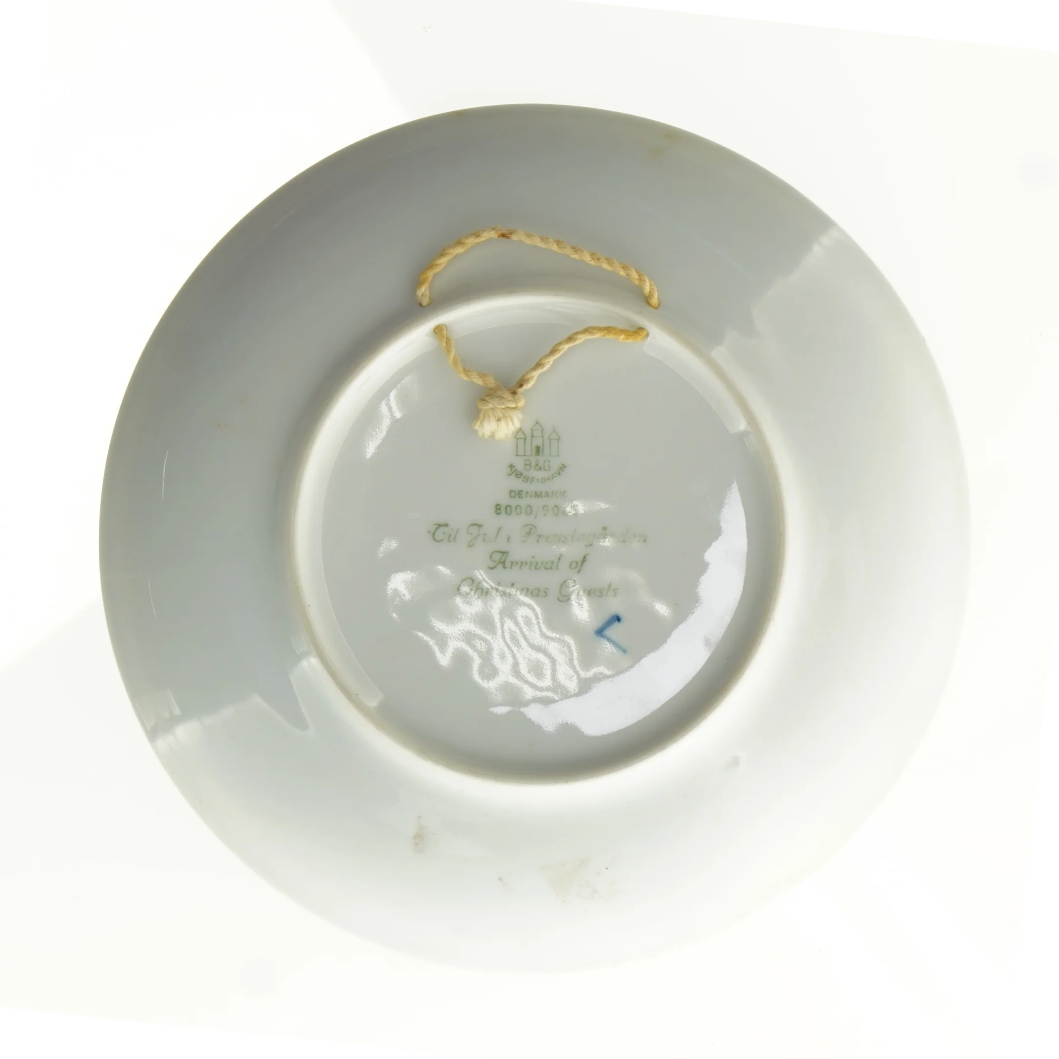 Juleplatte, juleaften 1969 fra Bing Og Grøndal (str. 18 x 18 cm)