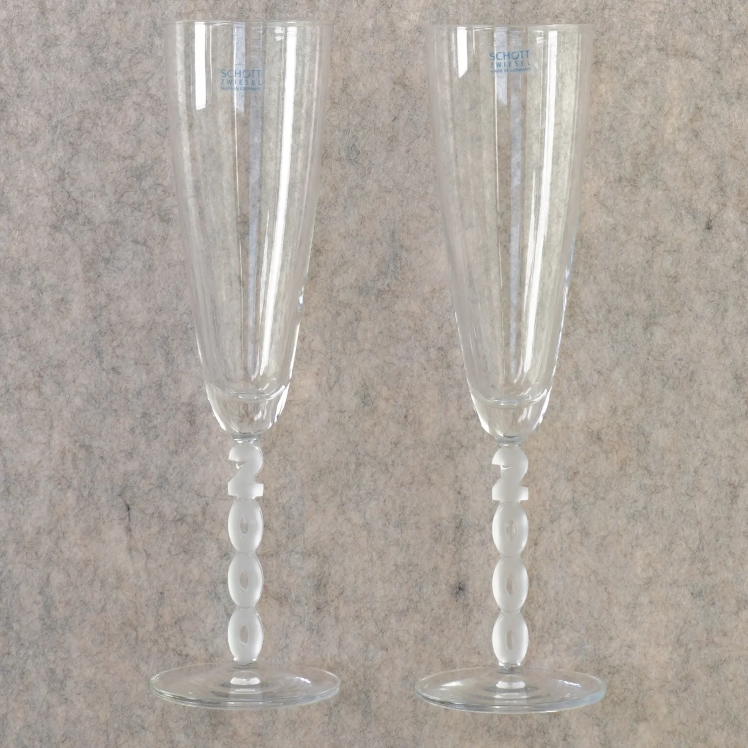 Champagneglas fra Schott Zwiesel (str. 25 cm)