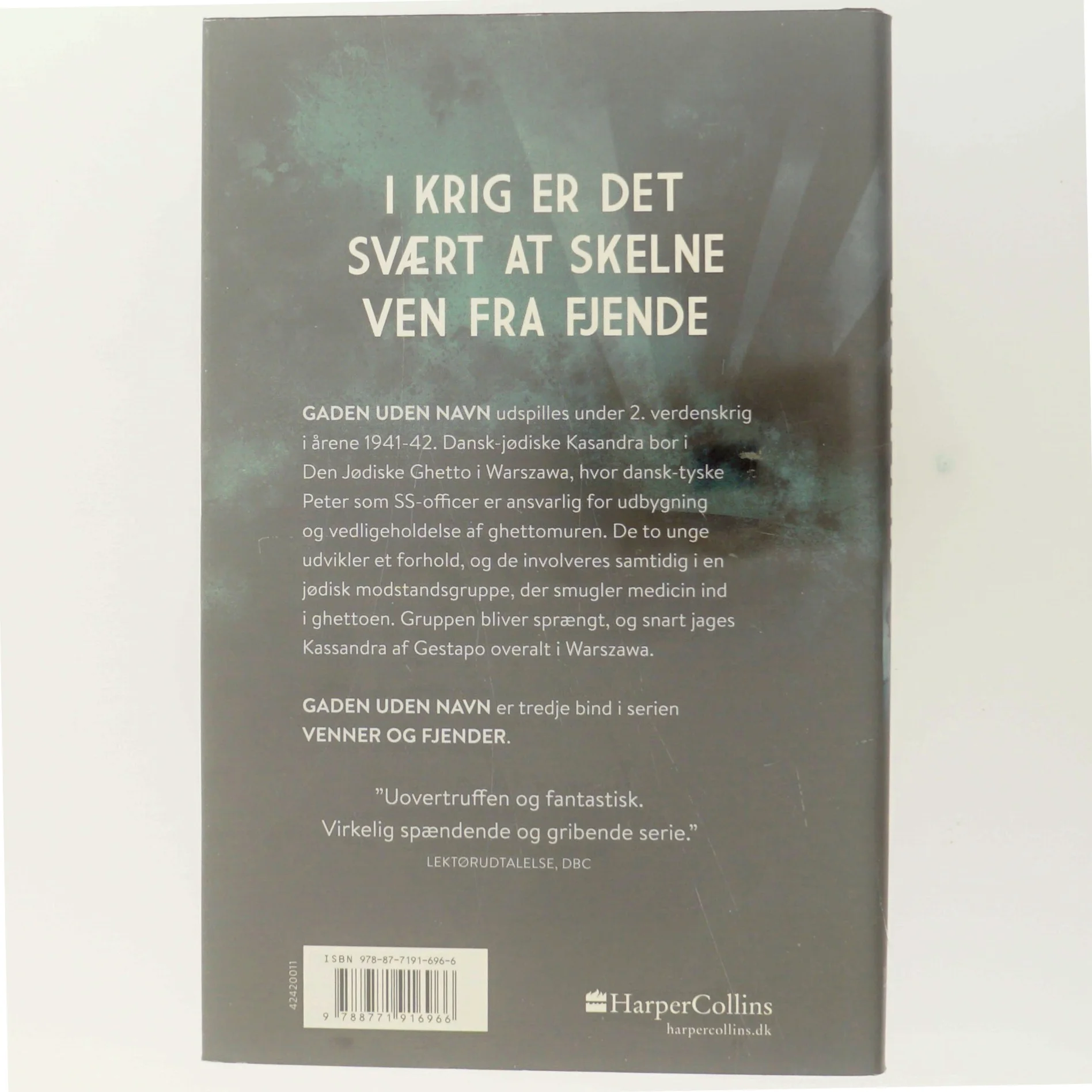 Gaden uden navn af Lotte Hammer (Bog)