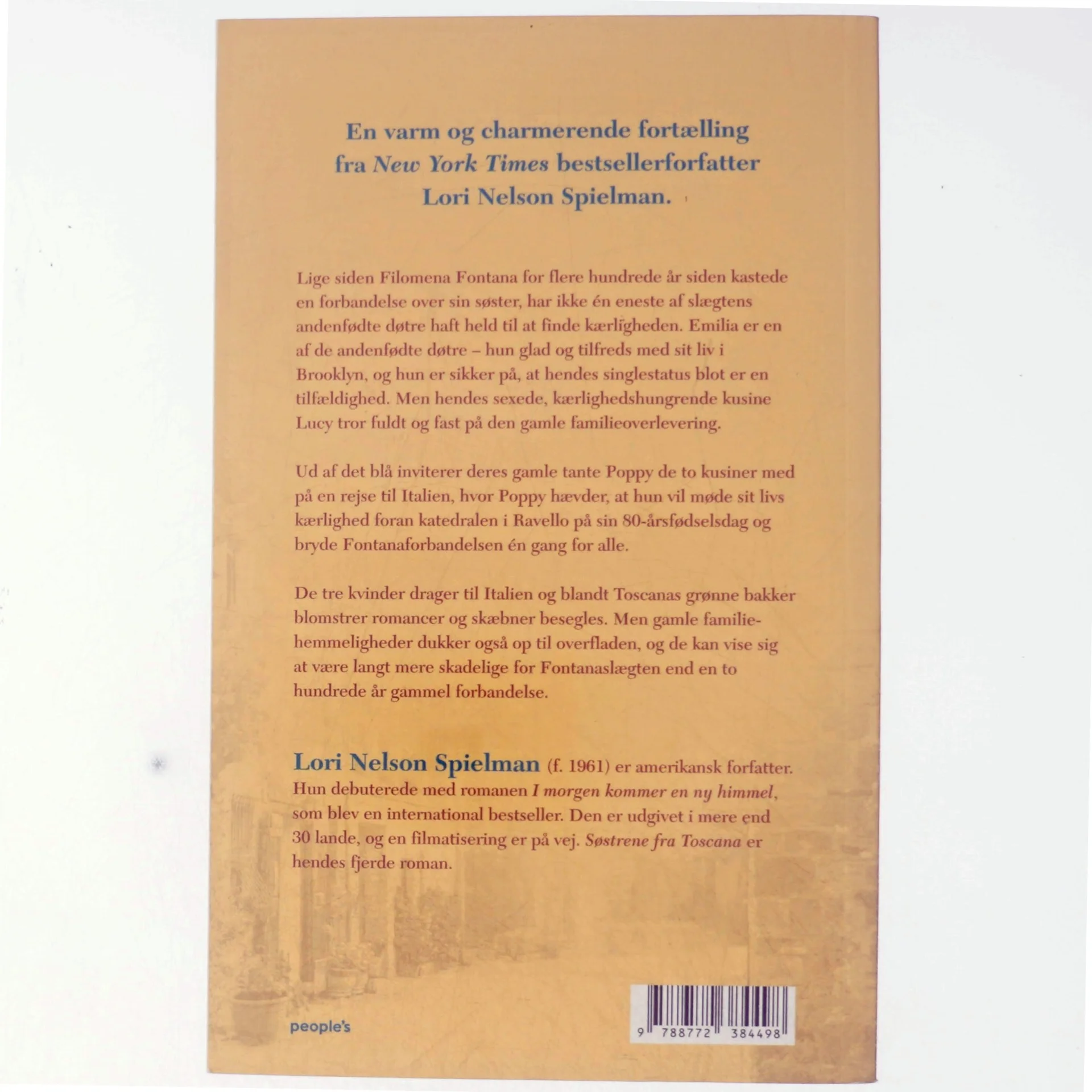 Søstrene fra Toscana : roman af Lori Nelson Spielman (Bog)