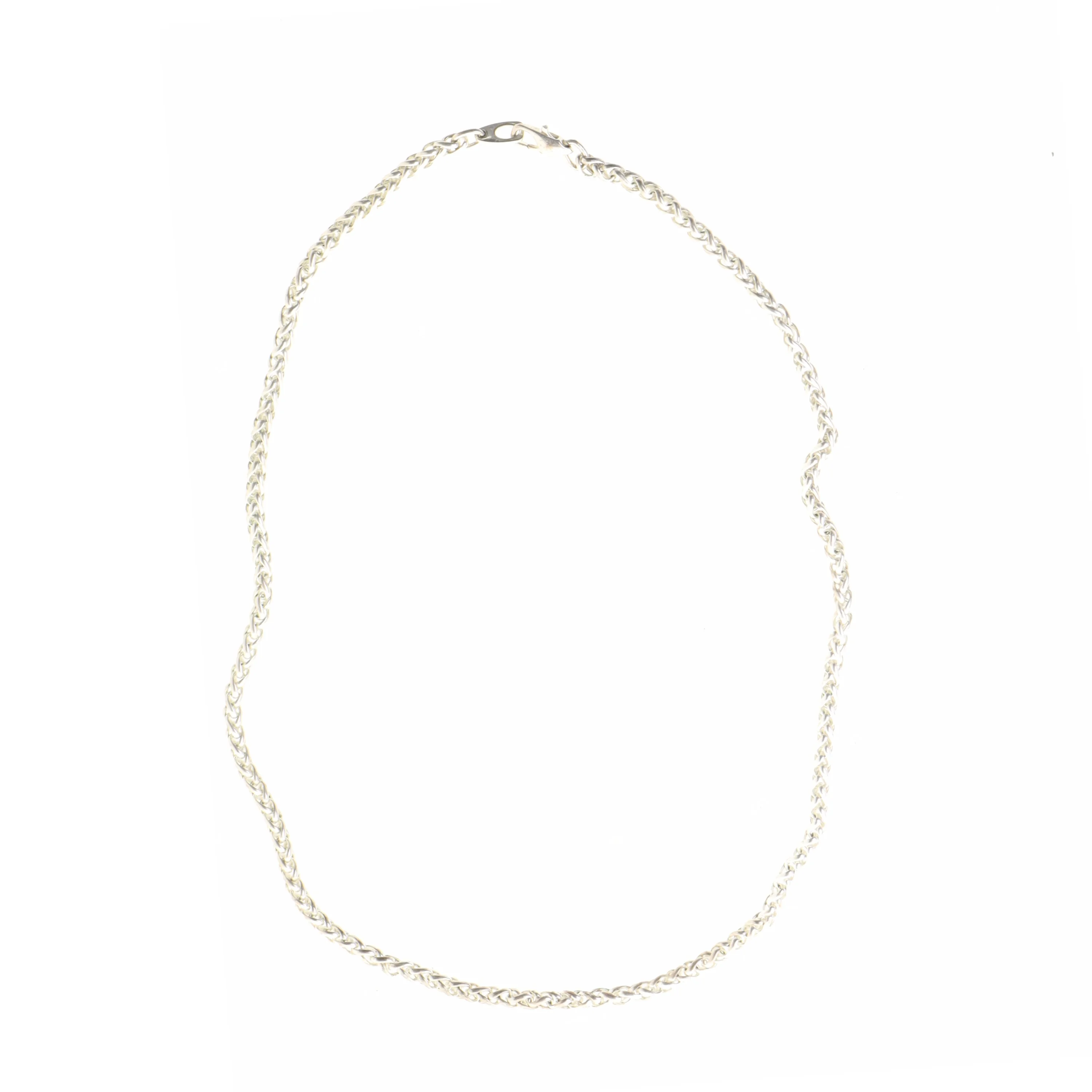 Sølv halskæde (str. 50 cm)