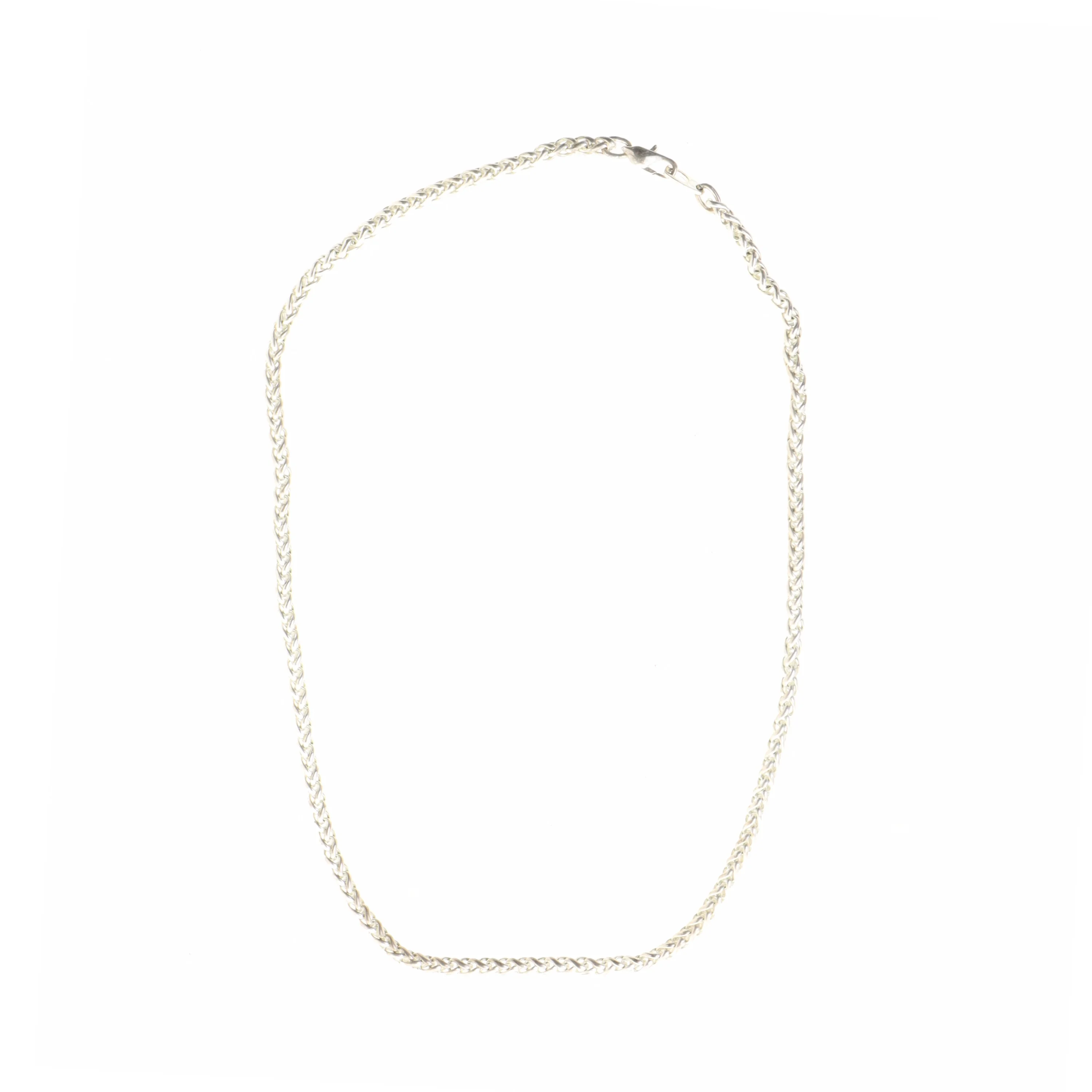 Sølv halskæde (str. 50 cm)