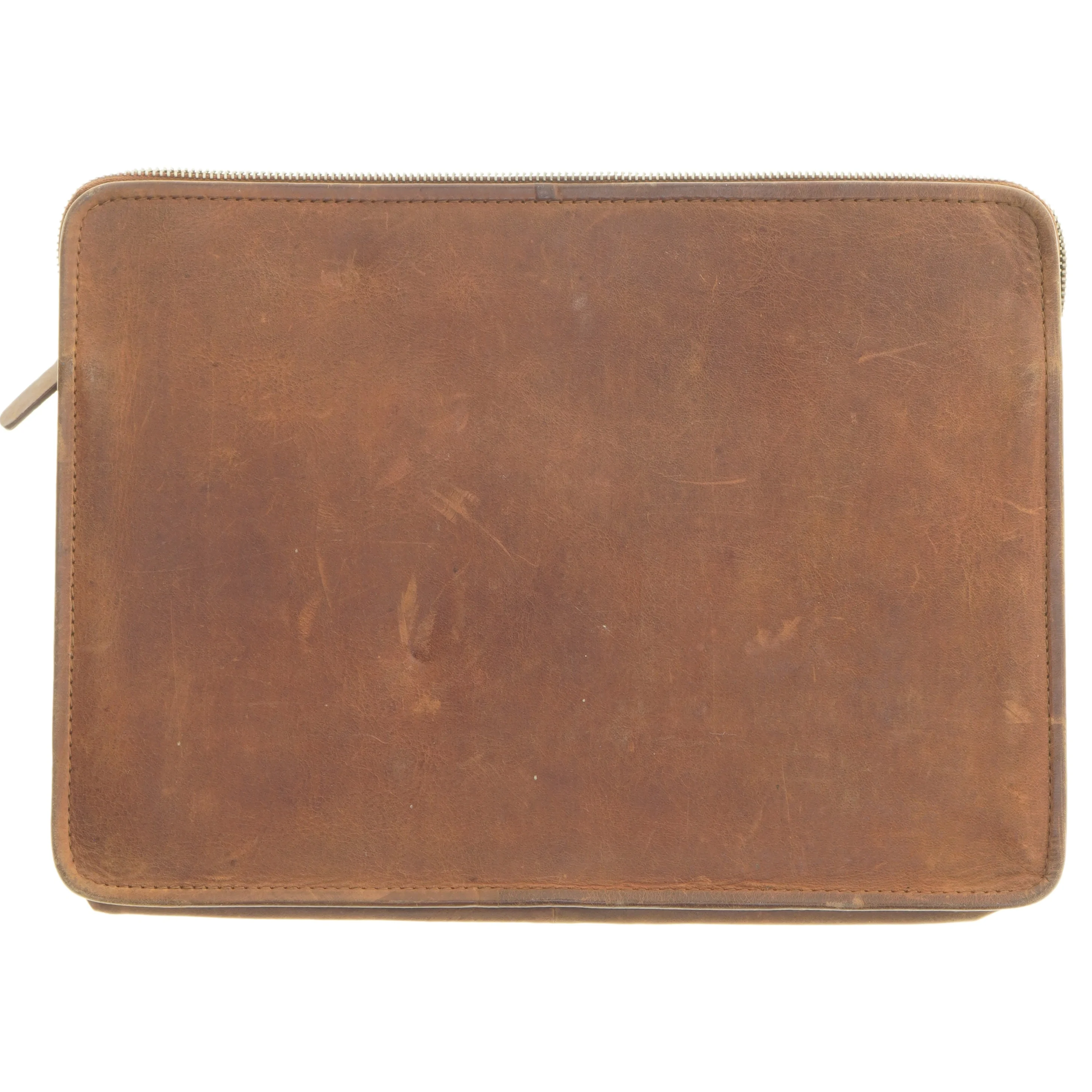 Læder laptop taske fra Lucleon (str. 35x26 cm)