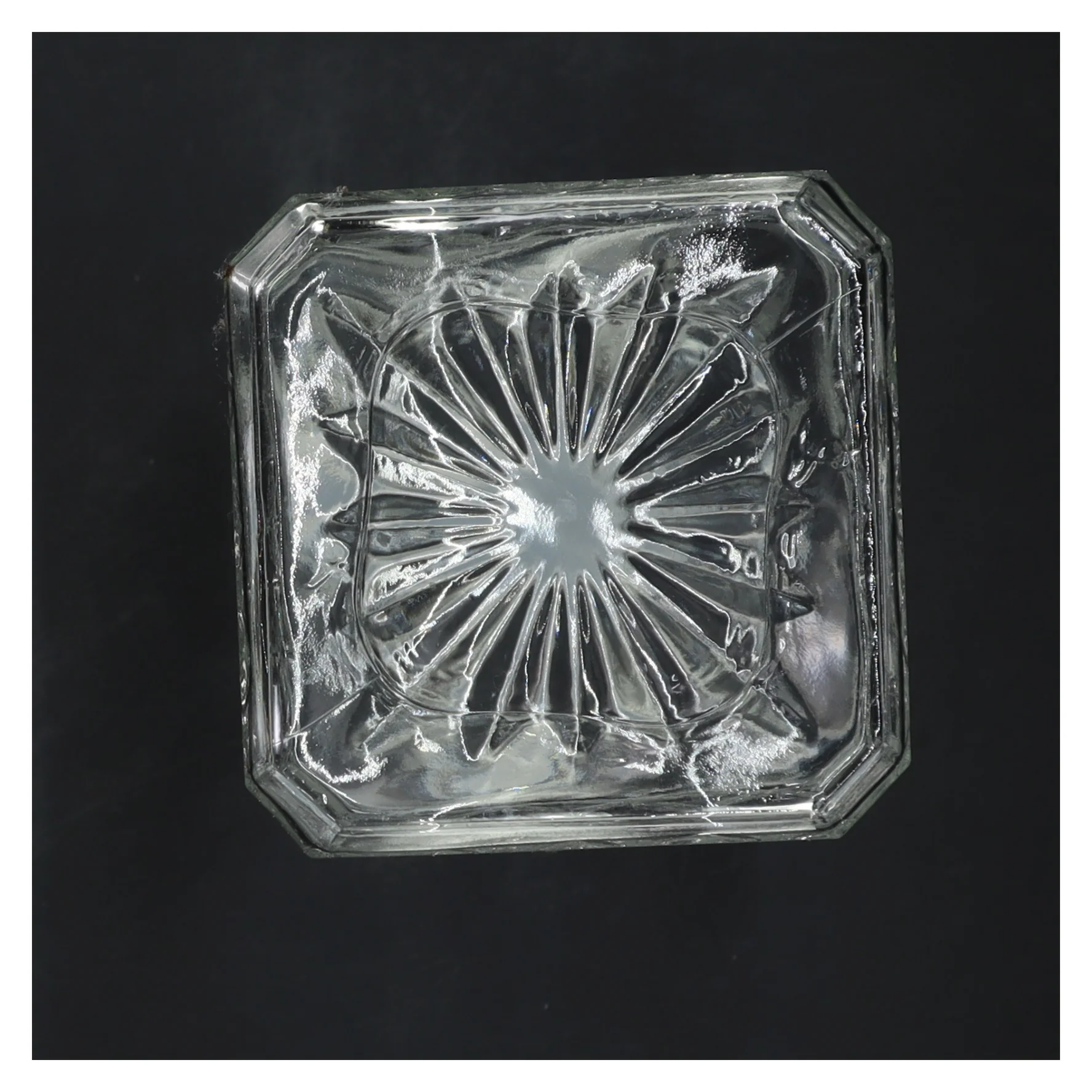 Glas karaffel med aftagelig prop (str. 24 cm)