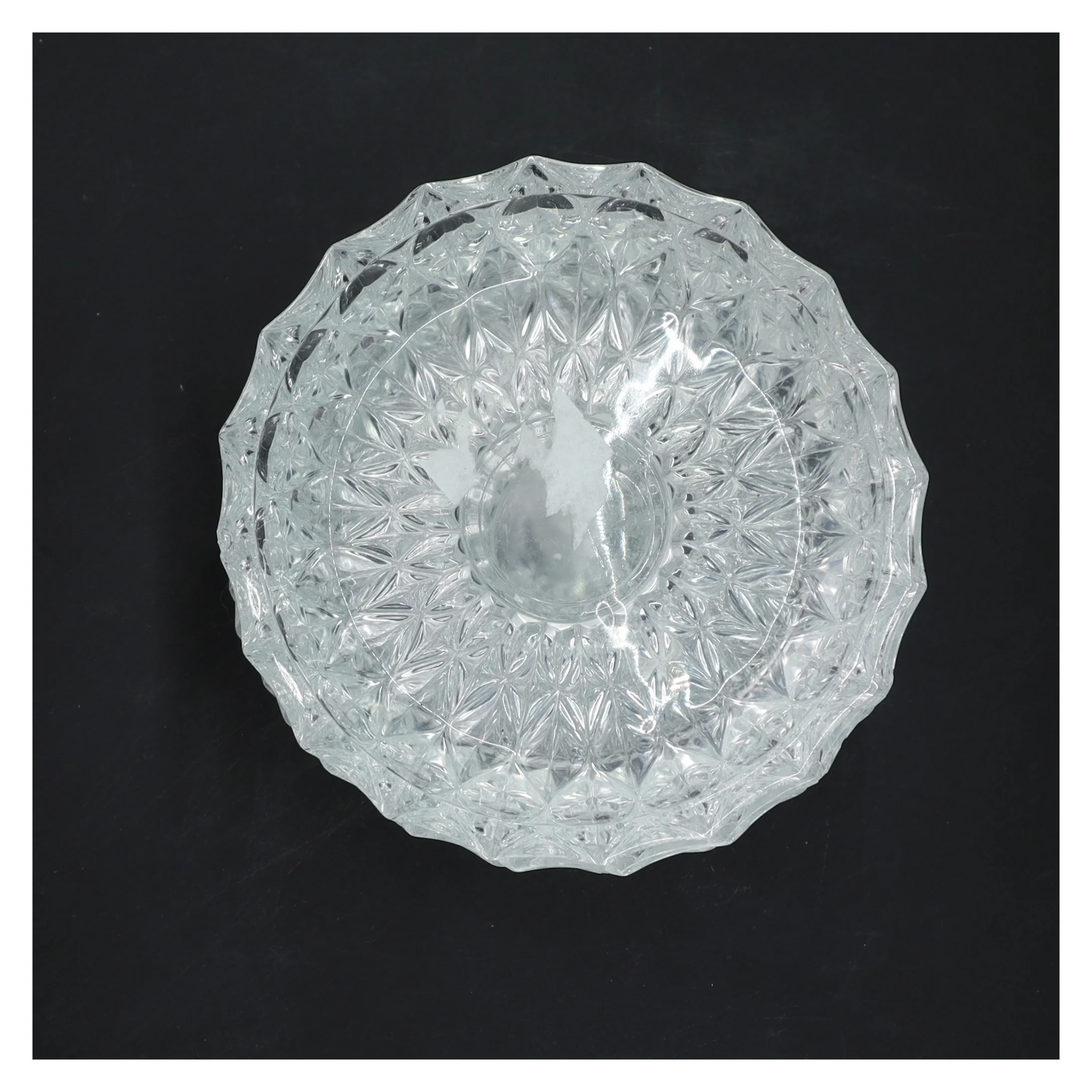 Sæt af glas skåle (str. 6 styk, ø 14 cm)