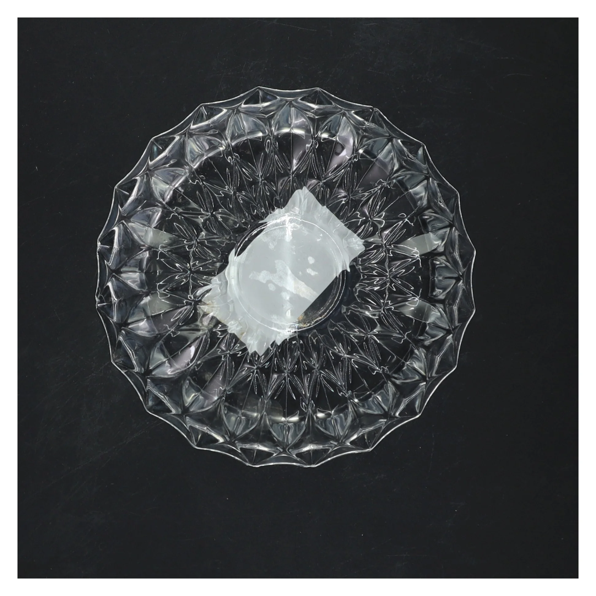 Sæt af glas skåle (str. 6 styk, ø 14 cm)