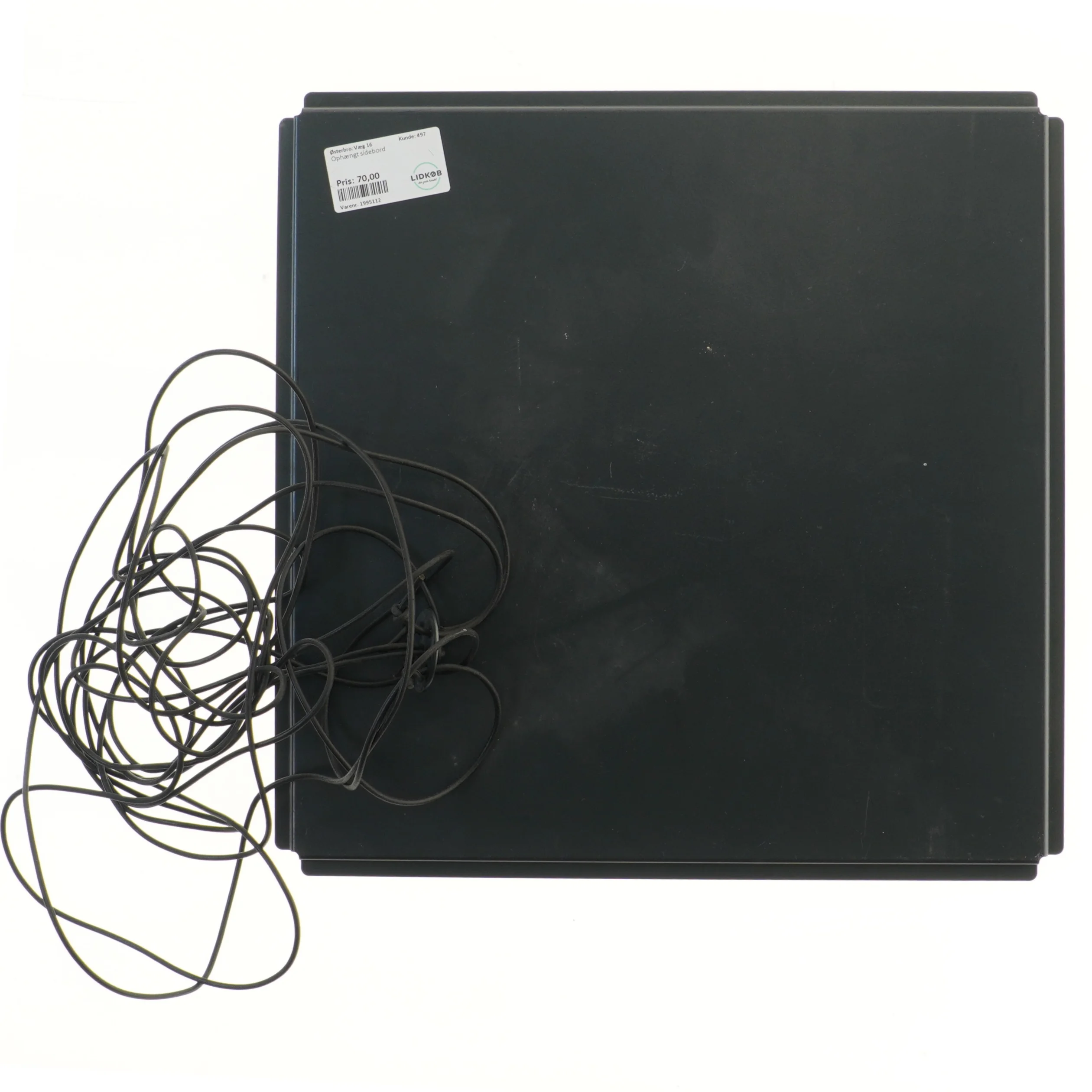 Svævende sidebord (str. 38x38 cm)