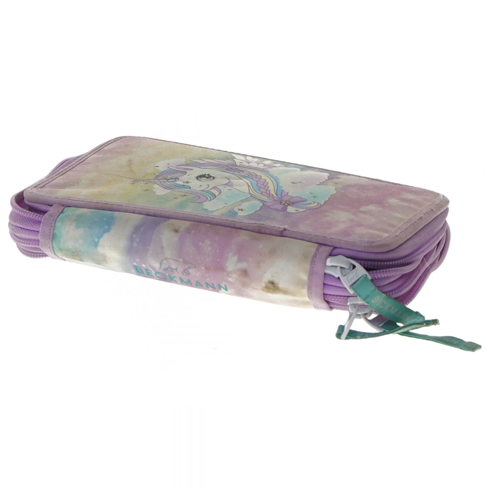 Børnerygsæk med enhjørning fra Beckmann (str. 43x14x30 cm)