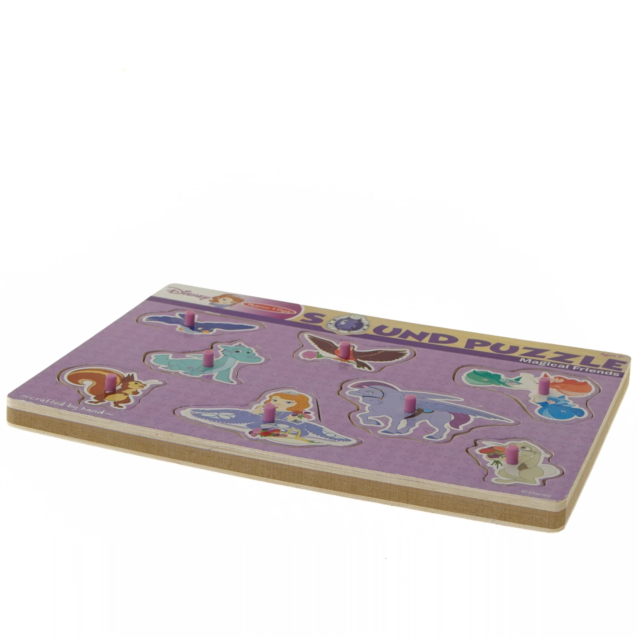 Disney lydpuslespil med magiske venner fra Disney (str. 29,5x21,5 cm)