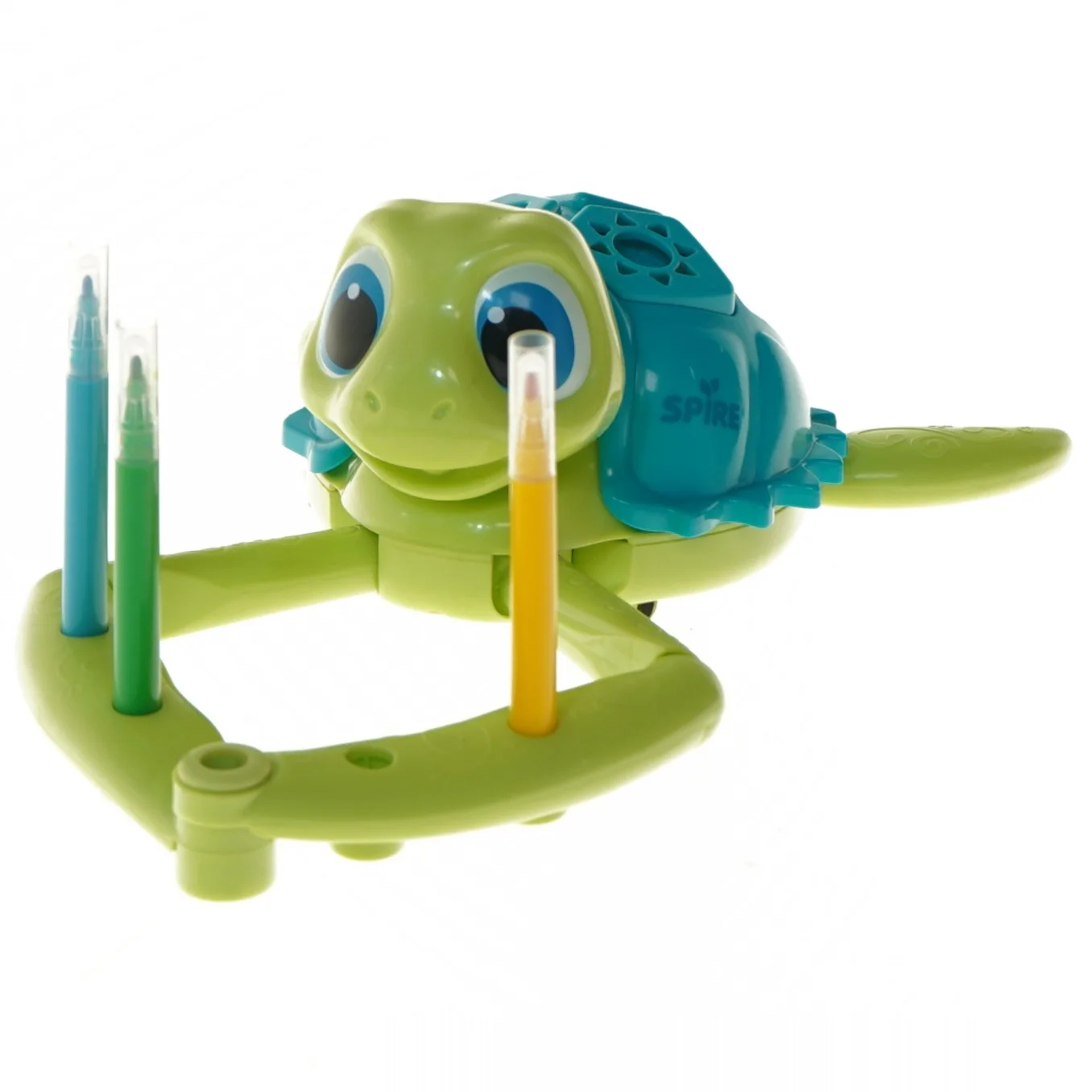 Børnelegetøjs skildpadde med tuscher fra Spire (str. 25 cm)