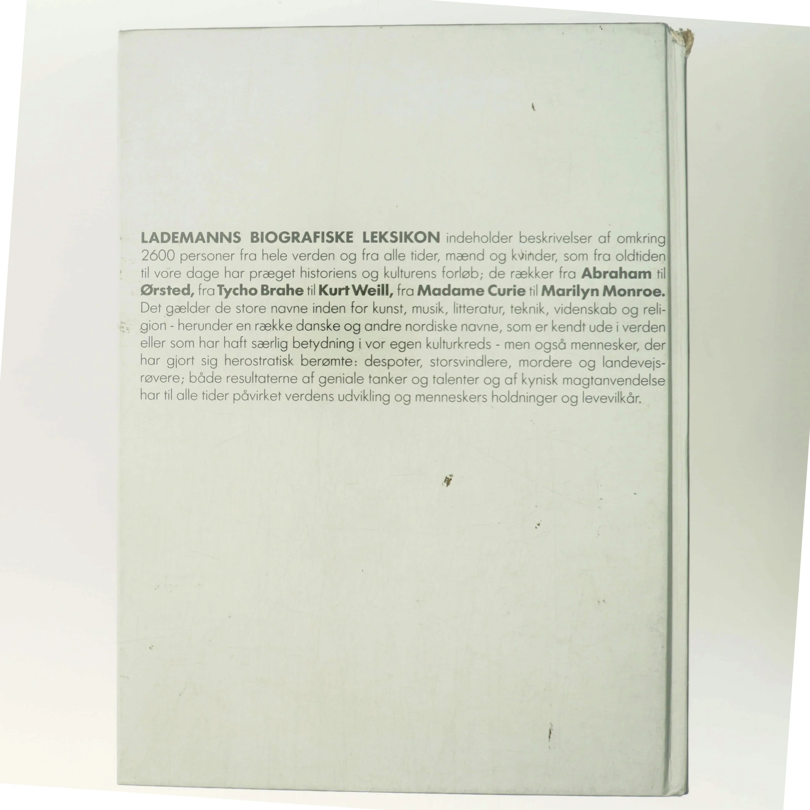 Lademanns Biografiske Leksikon (Bog)