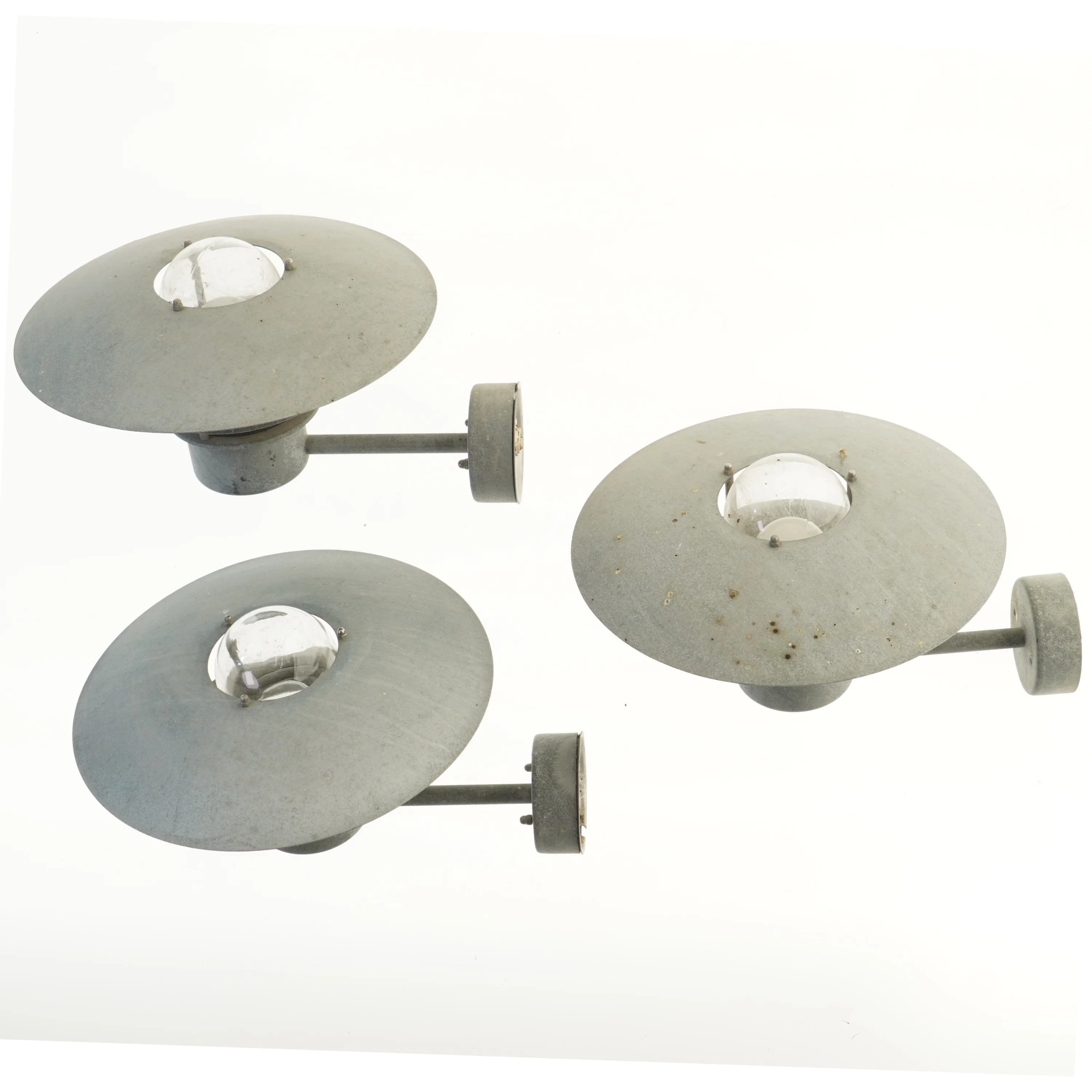 Udendørs væglampe sæt (str. Ø 33 cm)